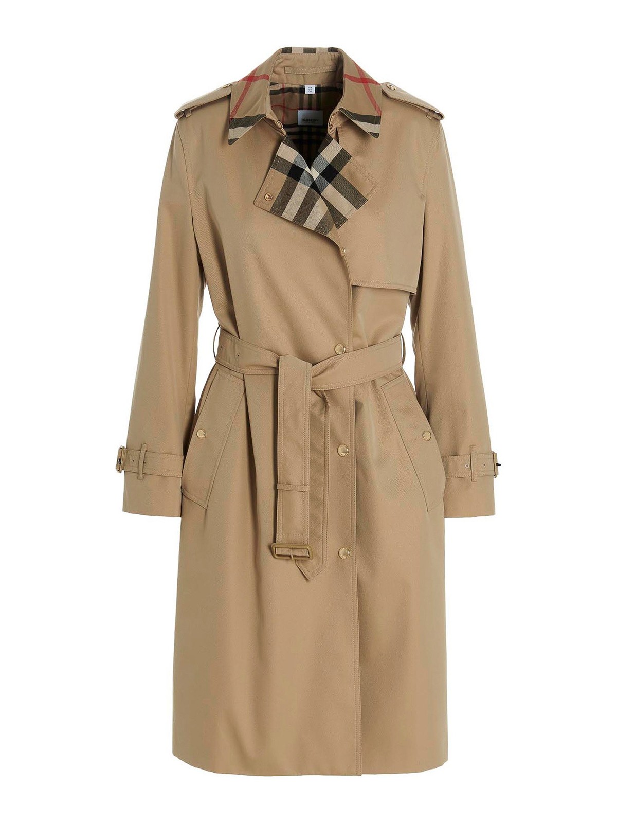 コート Burberry 'Sandridge' trench coat Burberry Sandridge Check Double-Breasted Tench Coat | Neiman