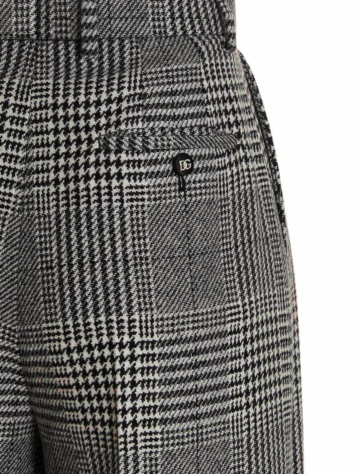 パンツ Dolce & Gabbana PRINCE OF WALES PANTS (FTC31T FQ2MVS8100) CLOTHING TROUSERS DOLCE&GABBANA FTC31T FQ2MVS8100
