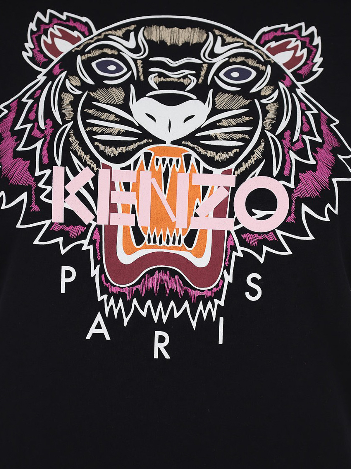 Shop Kenzo Tiger Logo T-Shirt