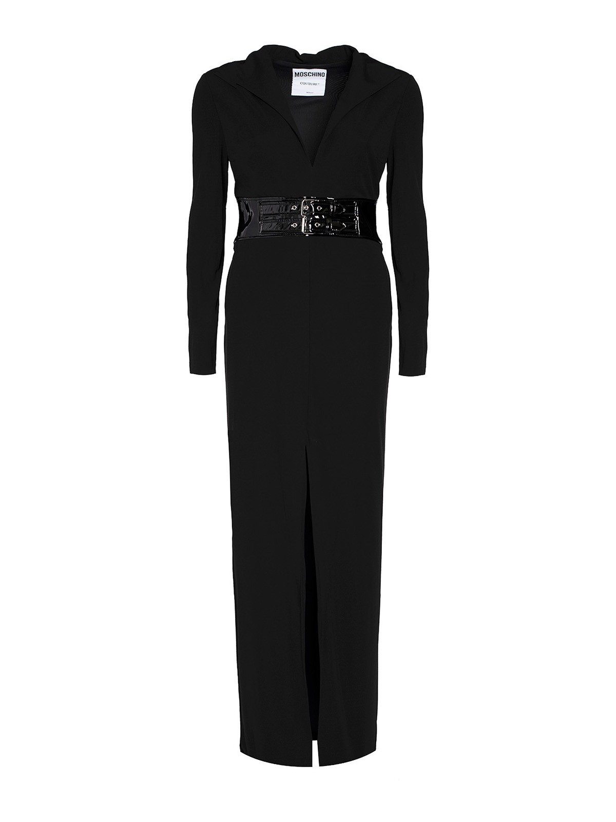 Moschino Organdie Dress In Negro