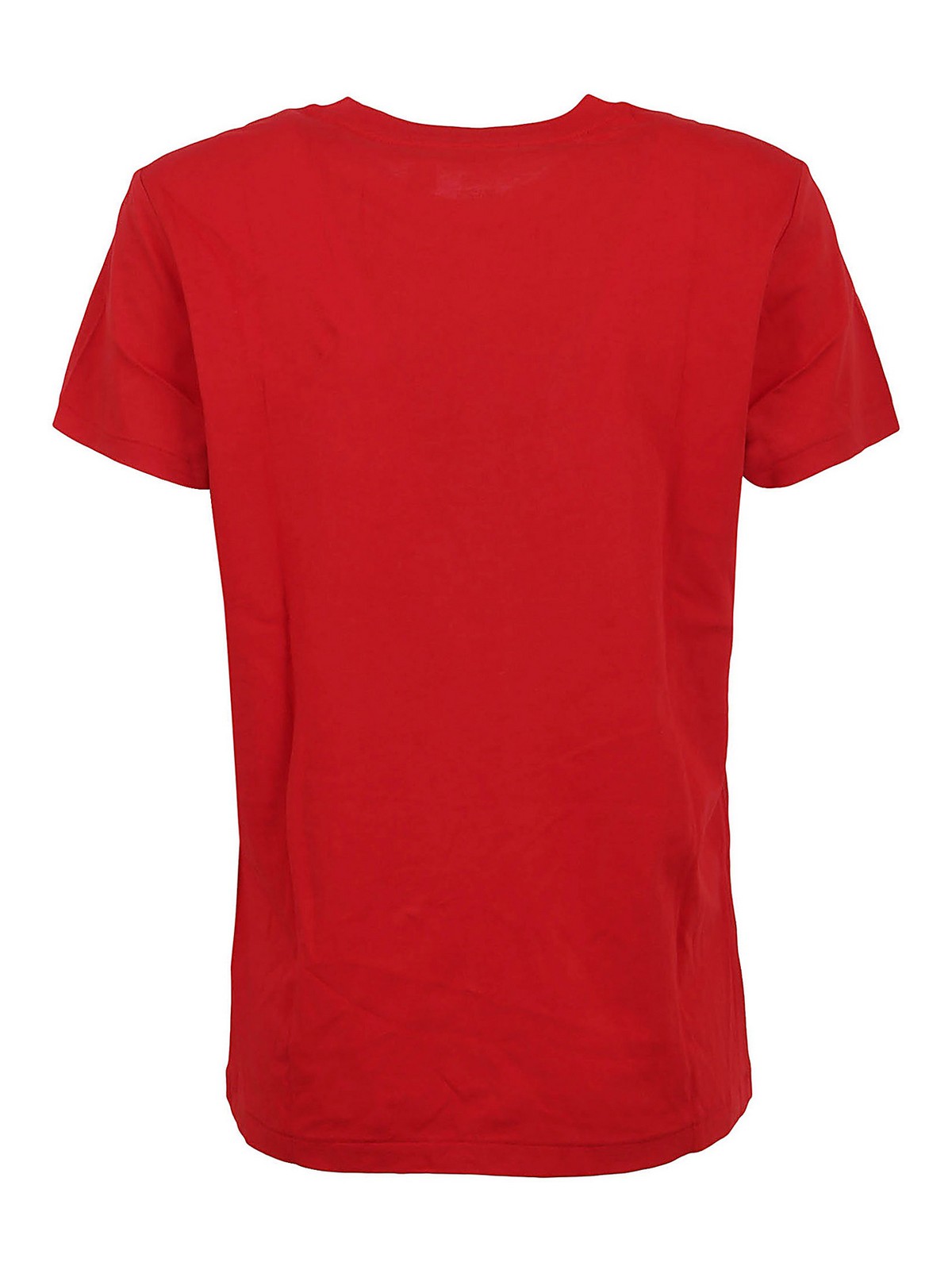 Shop Polo Ralph Lauren Ski Bear Logo Printed T-shirt In Red