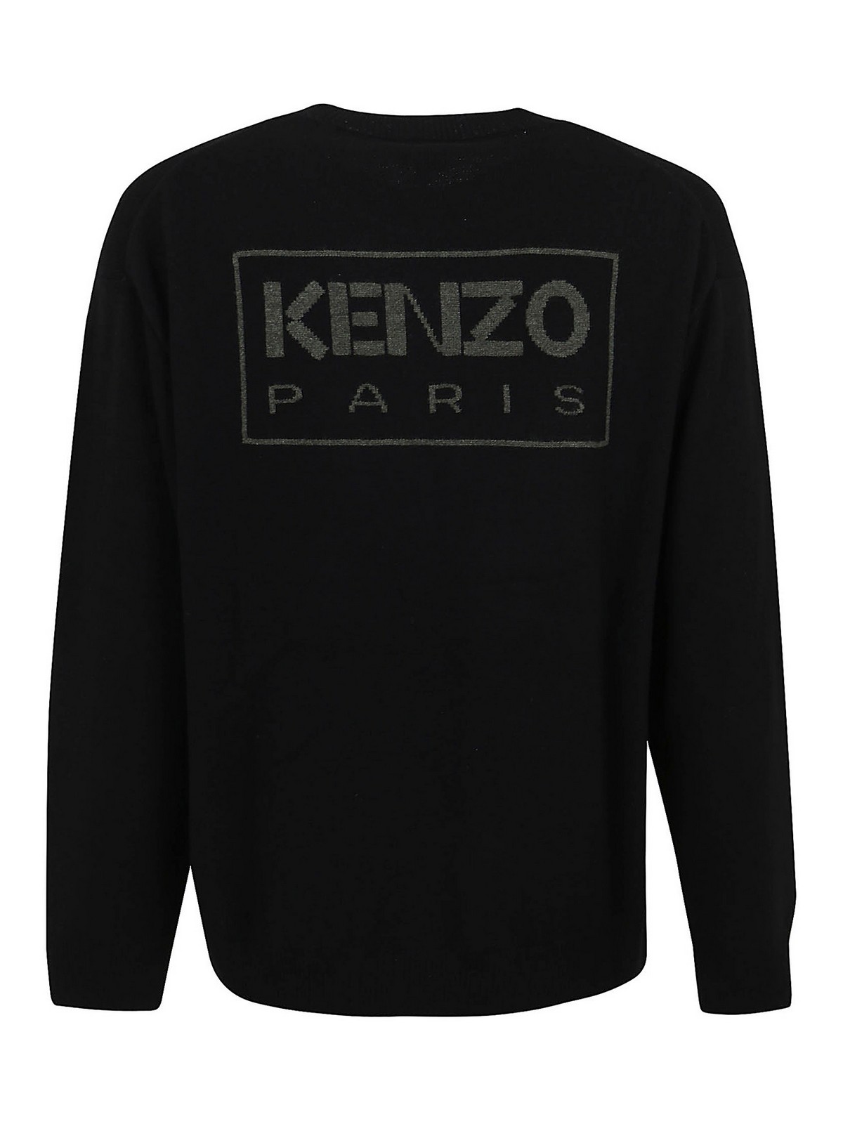 Shop Kenzo Wool Jumper In Negro