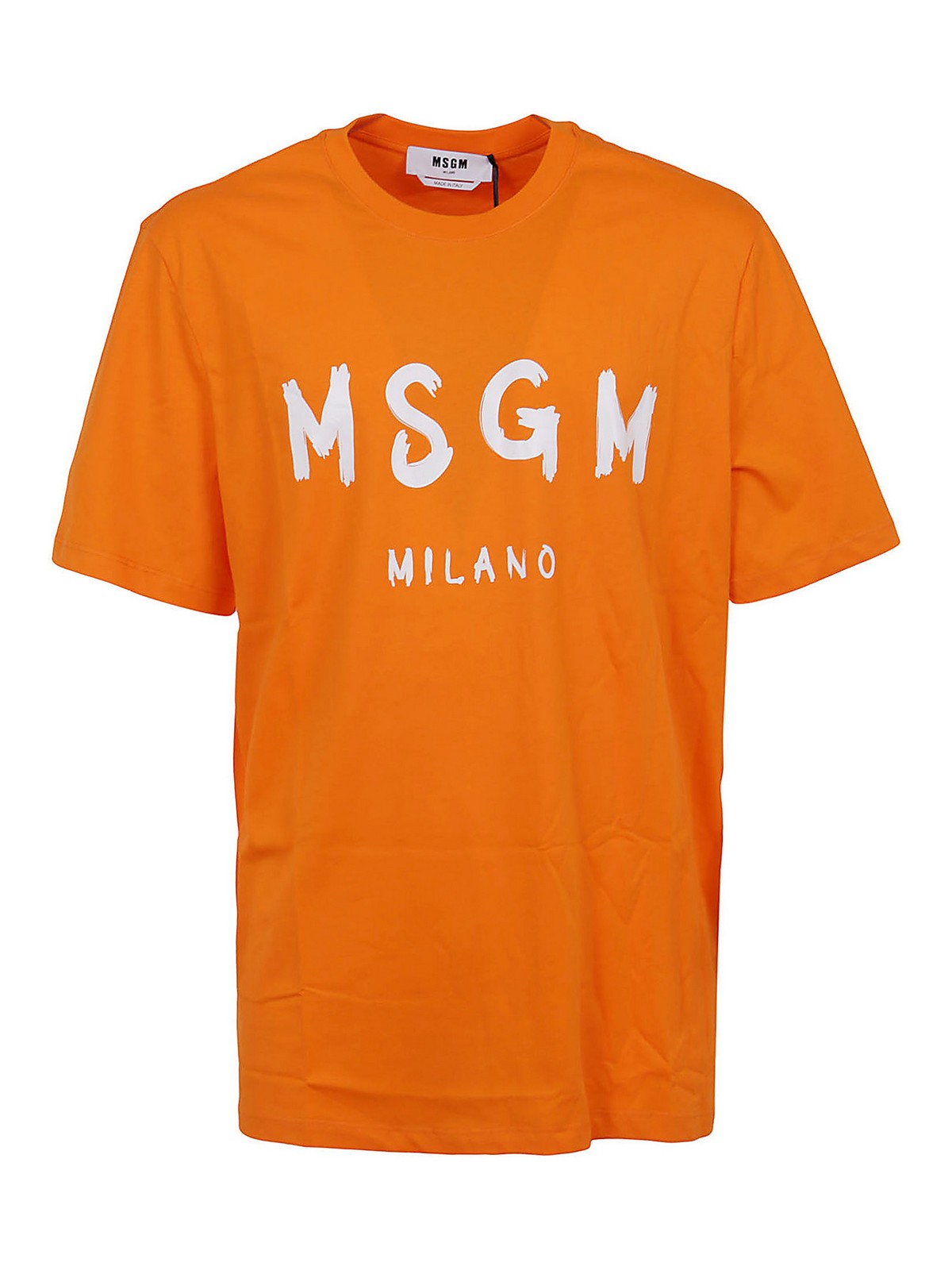 Tシャツ M.S.G.M. - Tシャツ - オレンジ - 3340MM51022779810