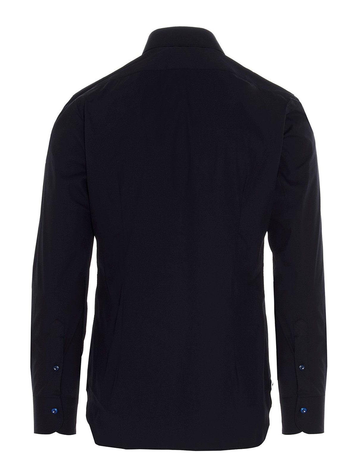 Barba Basic cotton shirt - Blue - Men | T1U12P01PZ2710U