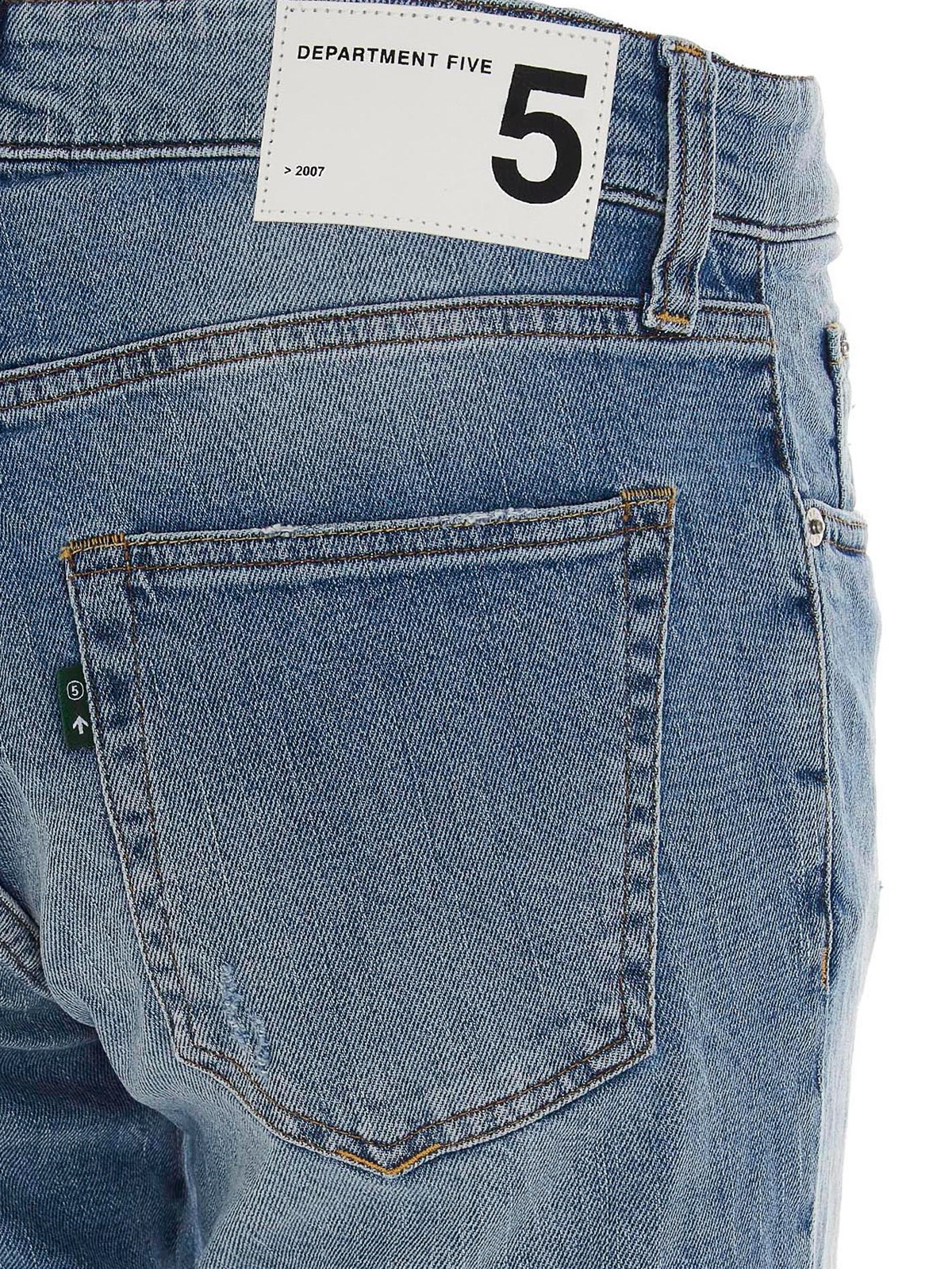 Shop Department 5 Skeith Jeans In Azul Claro