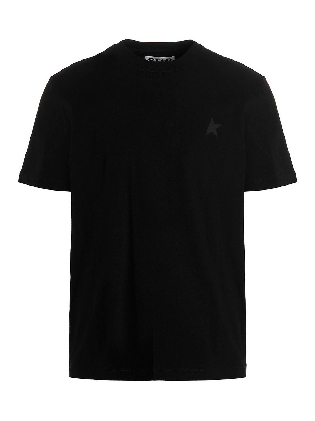 Shop Golden Goose Camiseta - Negro In Black