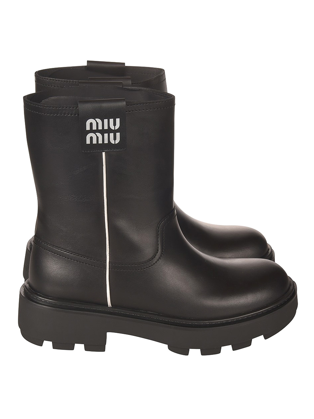 Botines discount miu miu