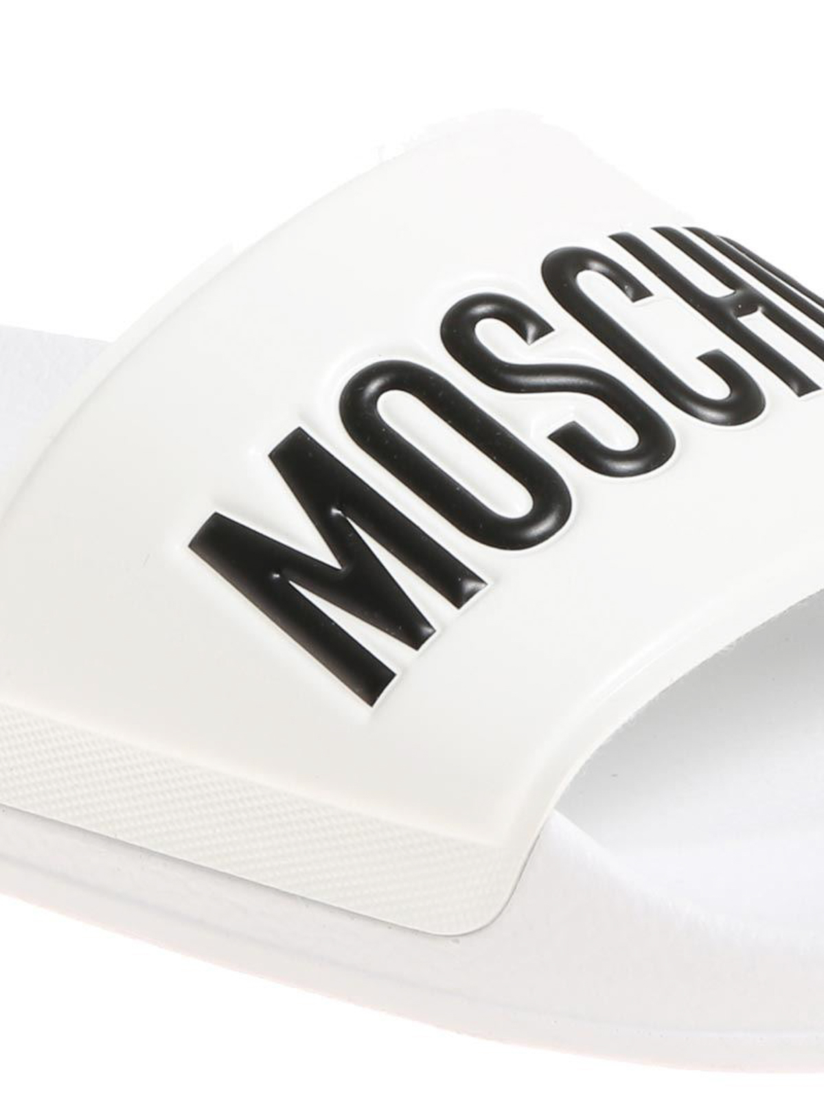 Shop Moschino Chanclas - Blanco In White