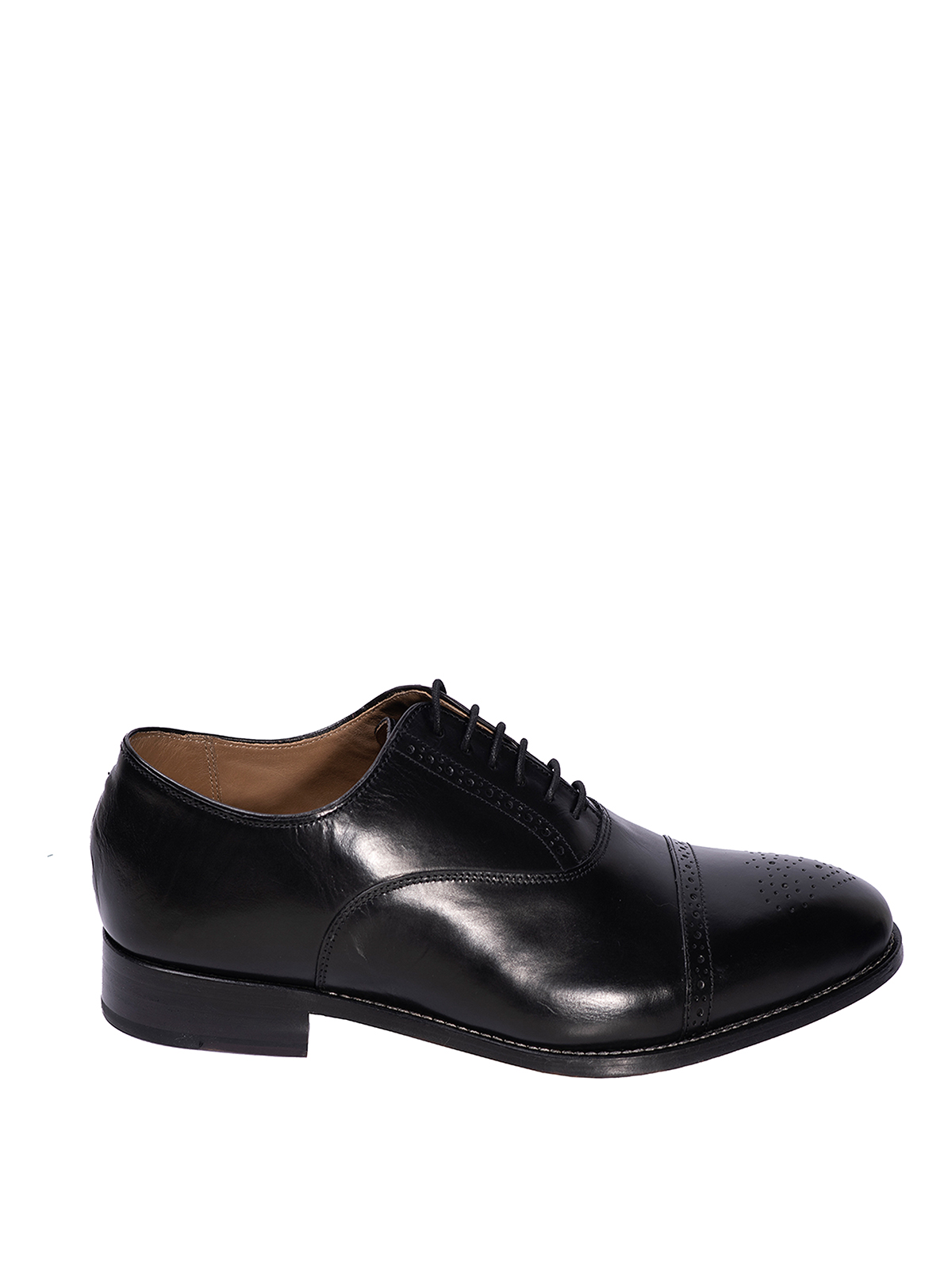 Ps By Paul Smith Leather Lace-ups In Negro