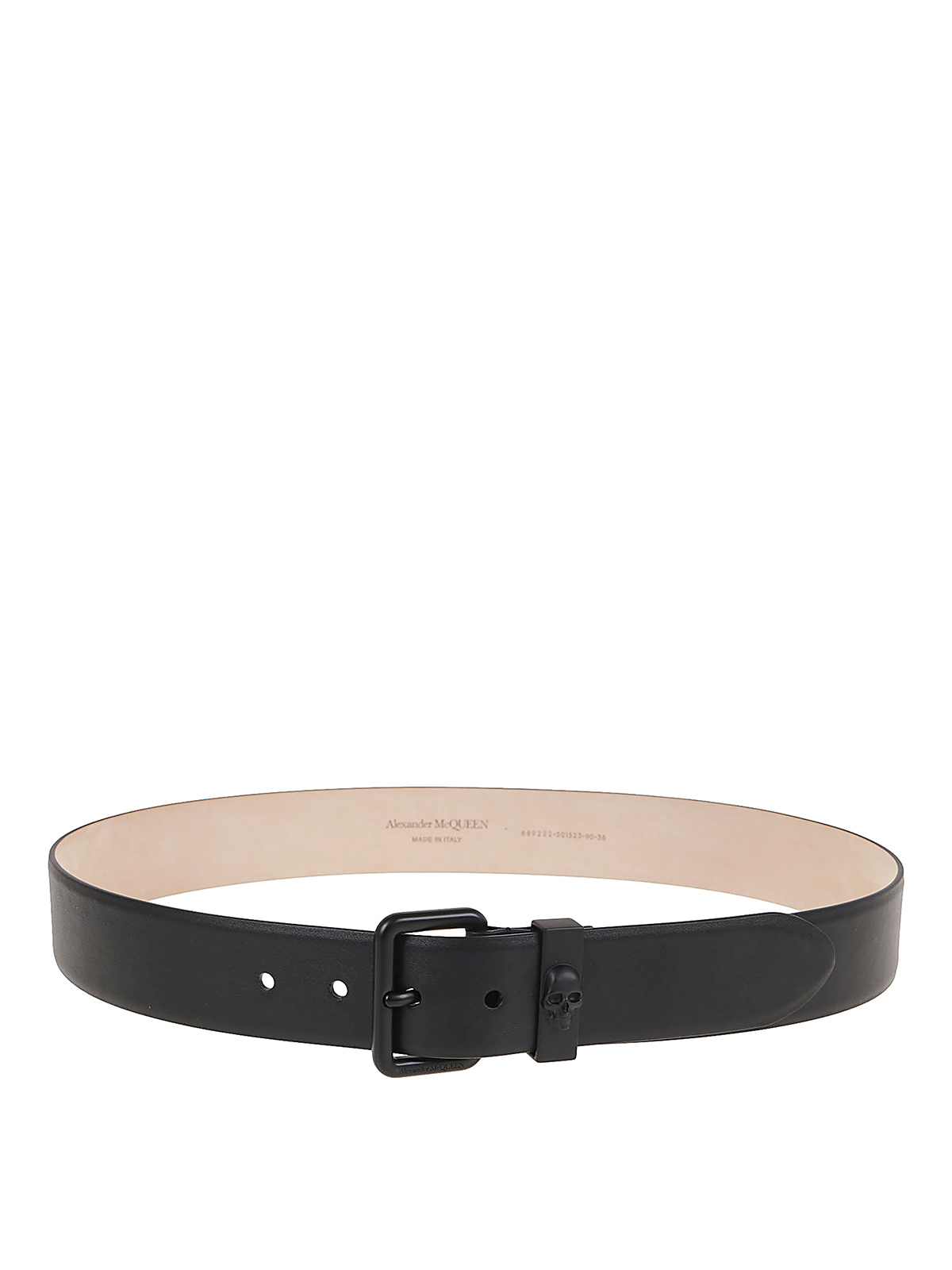 Belts Alexander Mcqueen - Skull logo belt - 6892221AAGL1000