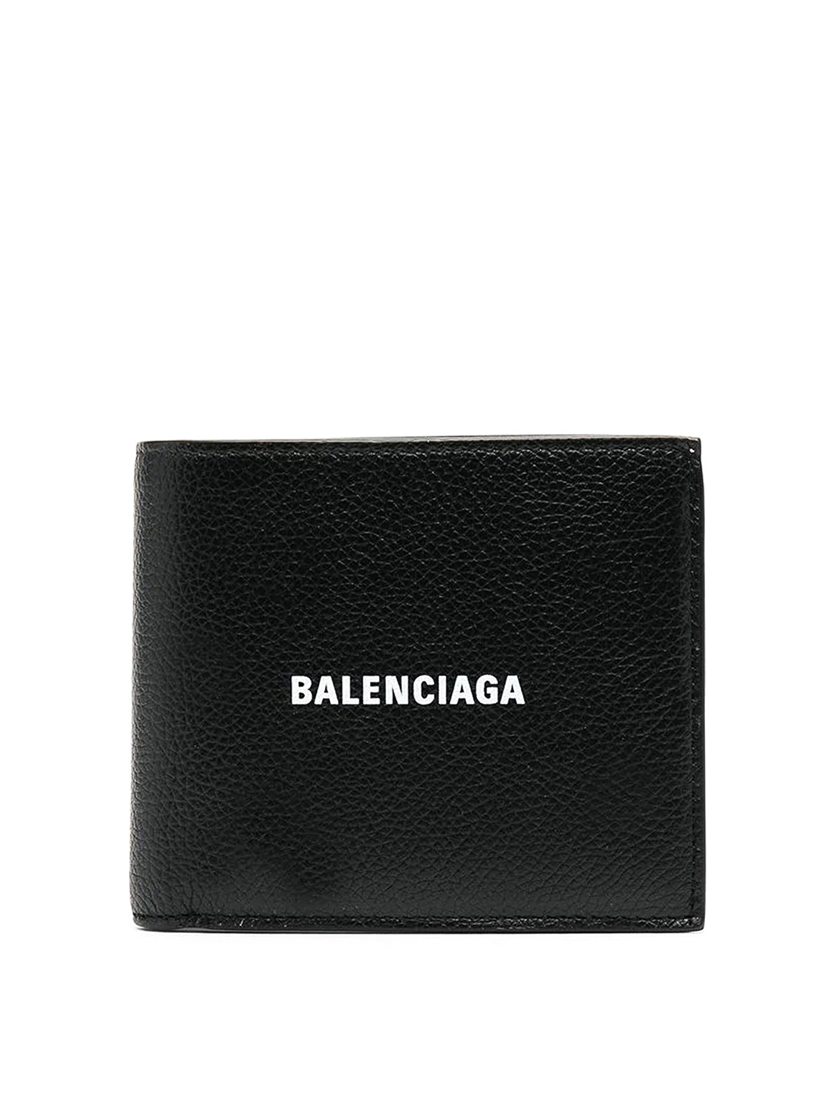 Balenciaga Black Wallet In Negro