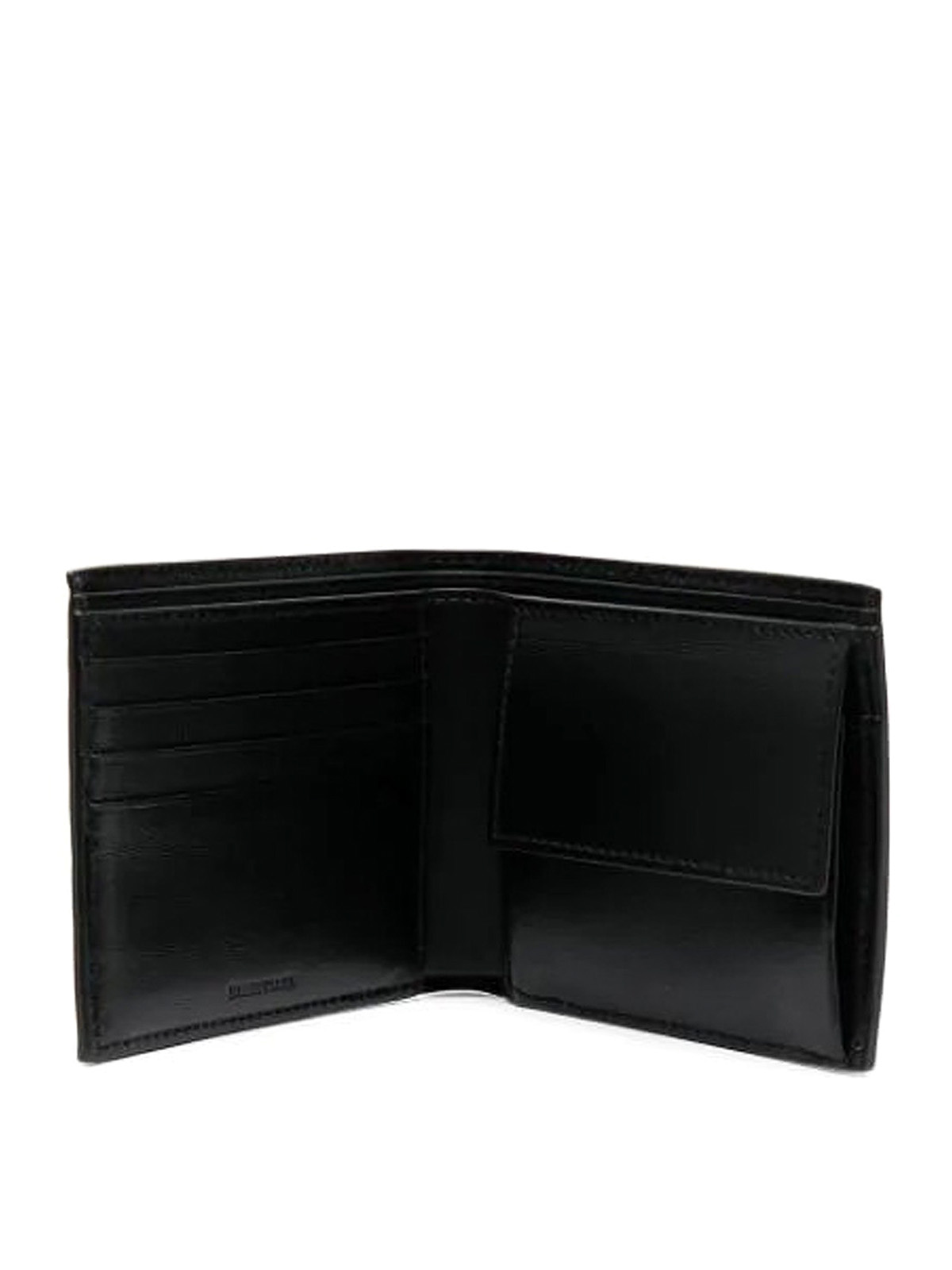 Shop Balenciaga Black Wallet In Negro