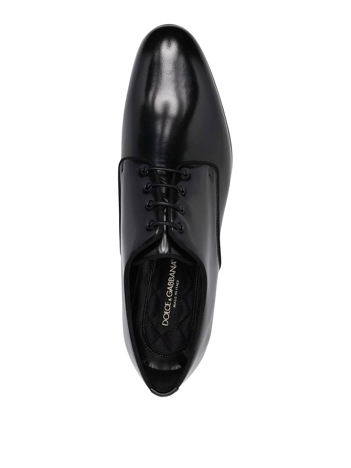 Shop Dolce & Gabbana Derby Shoes In Negro