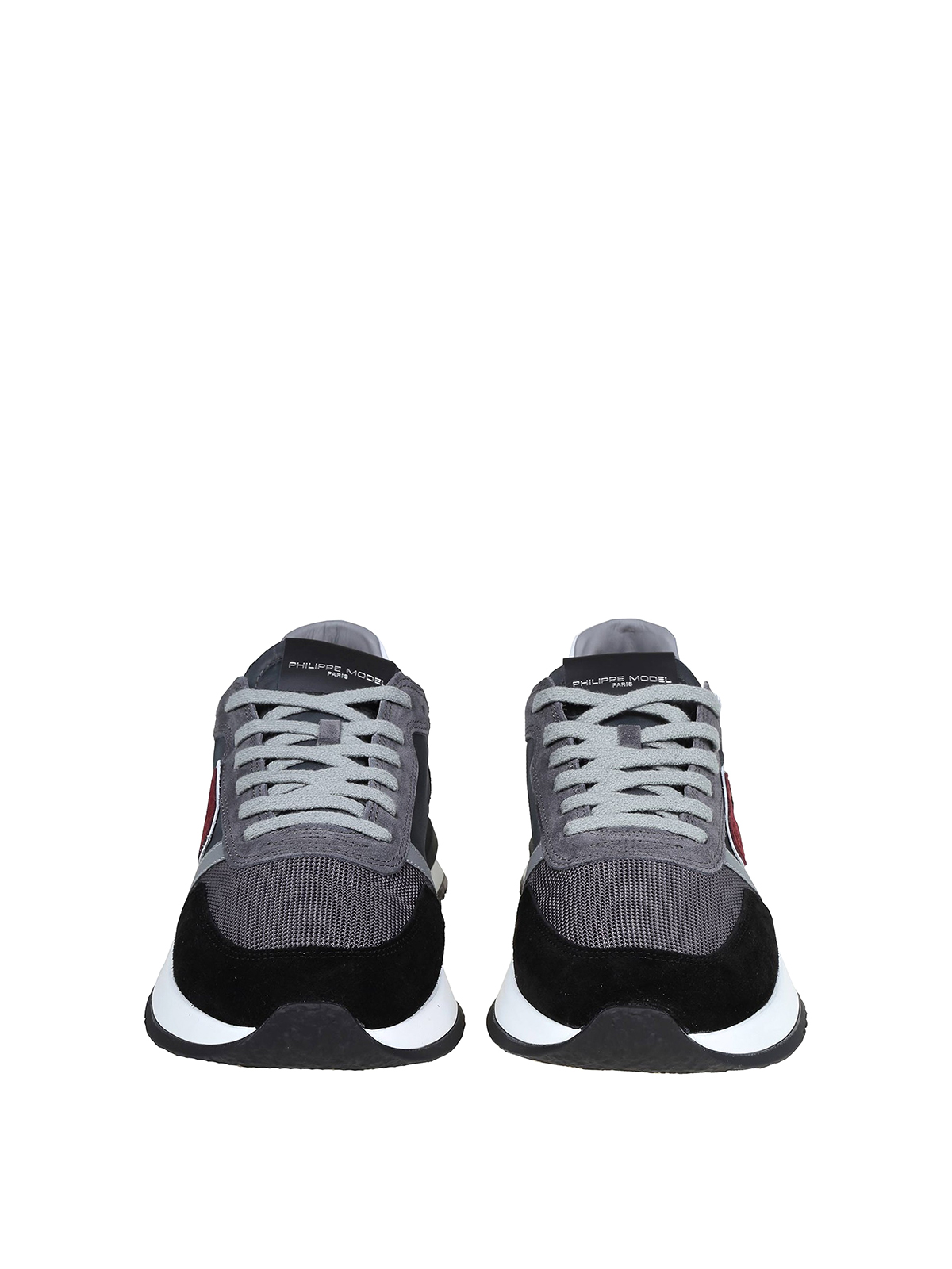 Shop Philippe Model Tropez 2.1 Sneakers In Grey