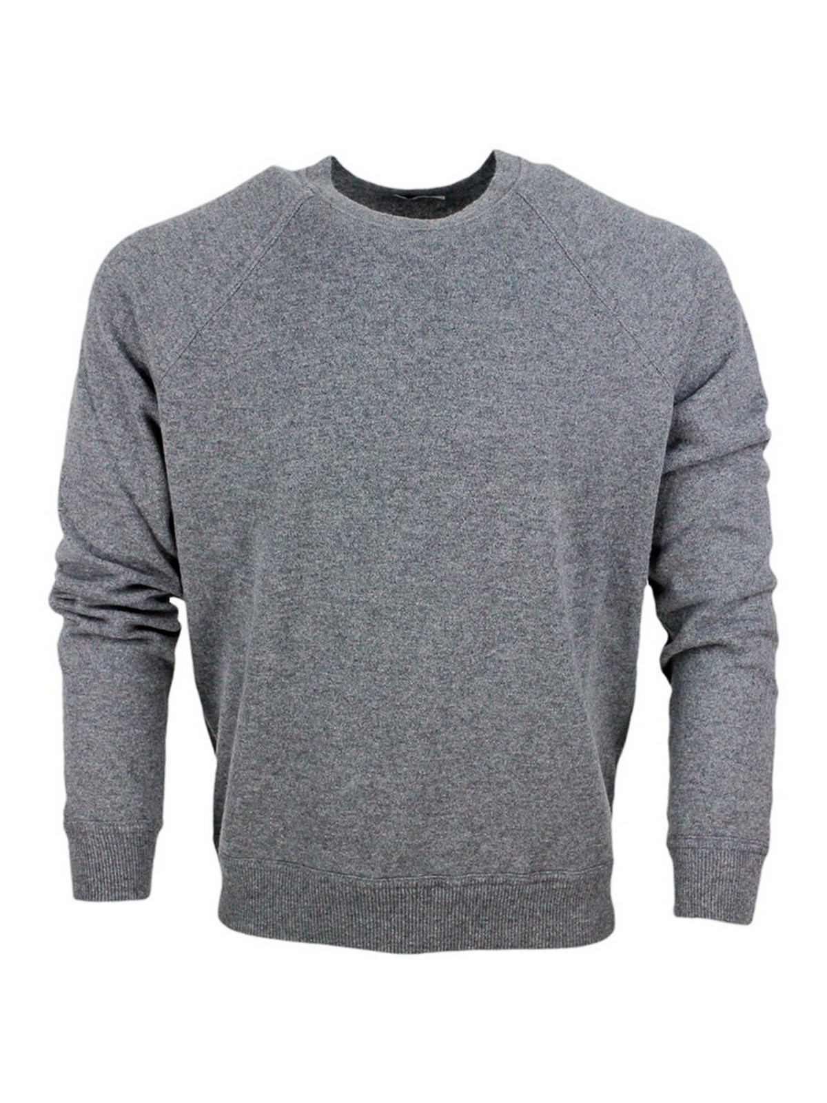Malo Cashmere Sweater With Raglan Sleeves In Grey