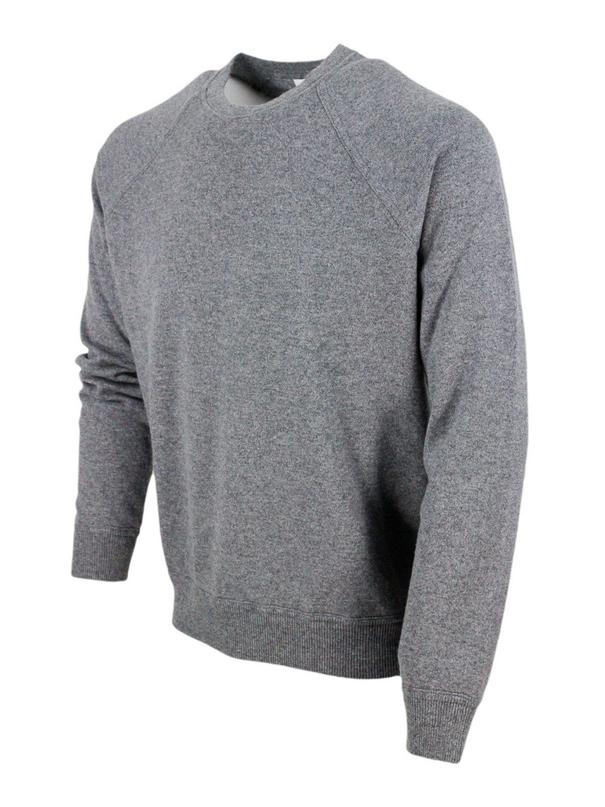 Shop Malo Suéter Cuello Redondo - Gris In Grey