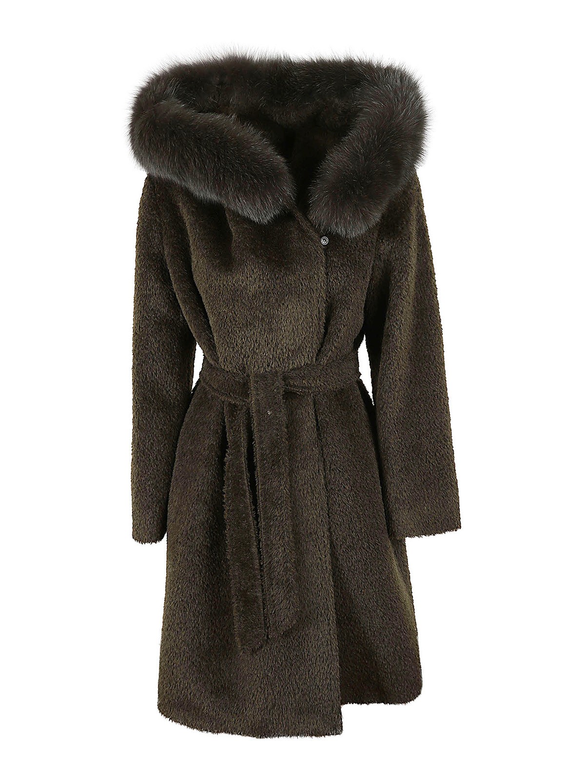 Max Mara ショートコート - 緑|60161223600021 | THEBS