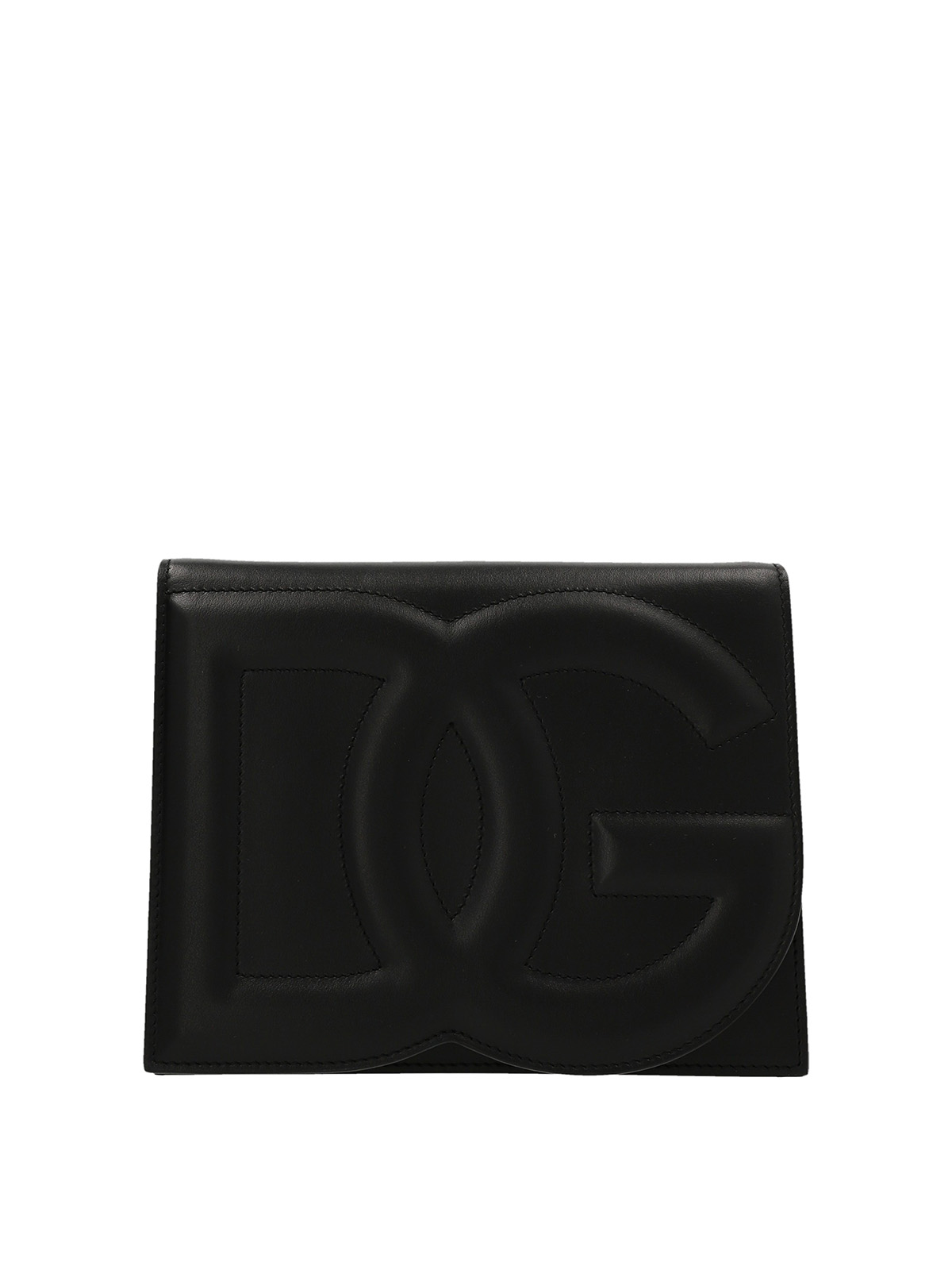 Dolce & Gabbana Logo Crossbody Bag In Negro