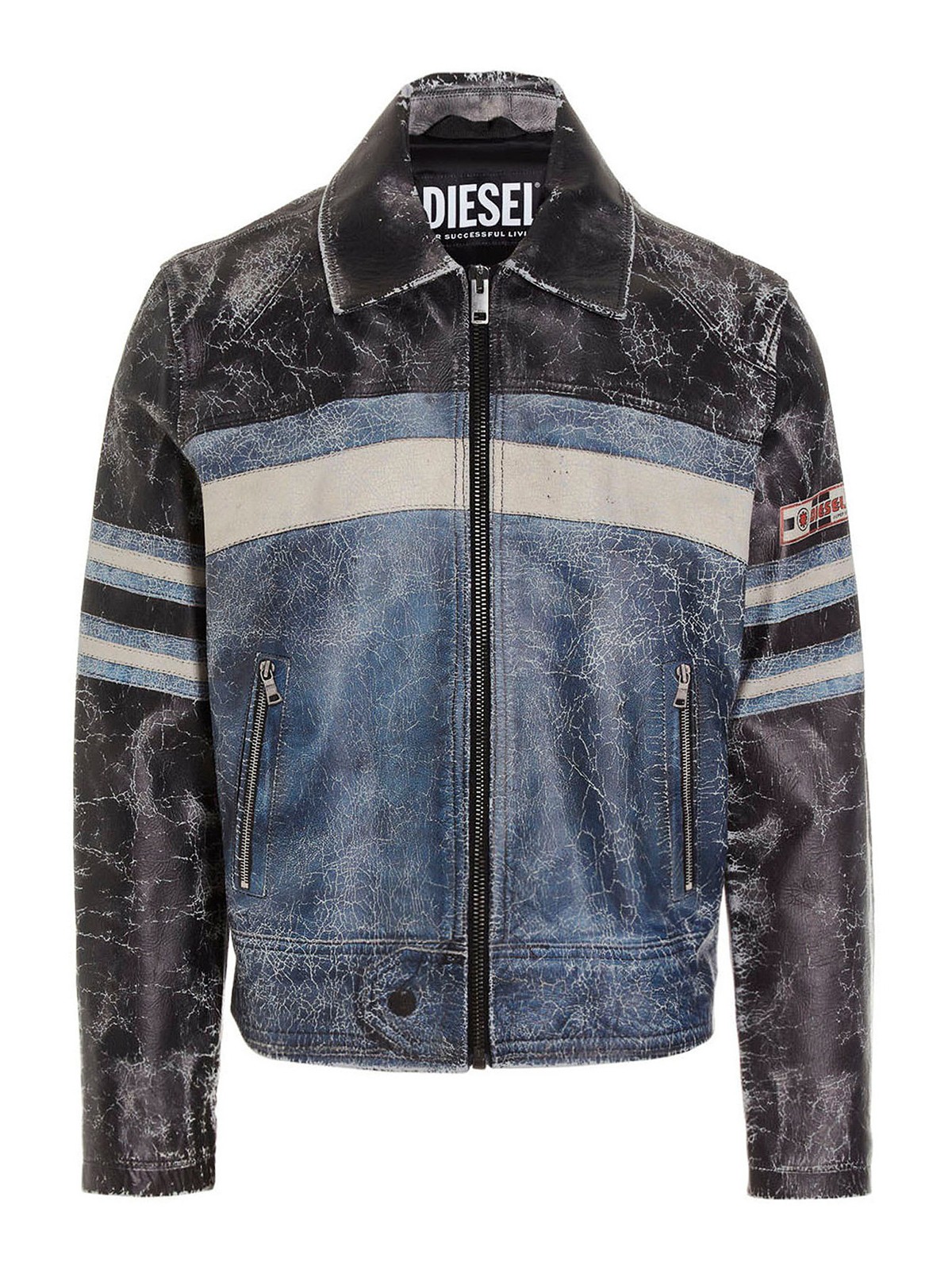 DIESEL レザージャケット - 通販 - pinehotel.info