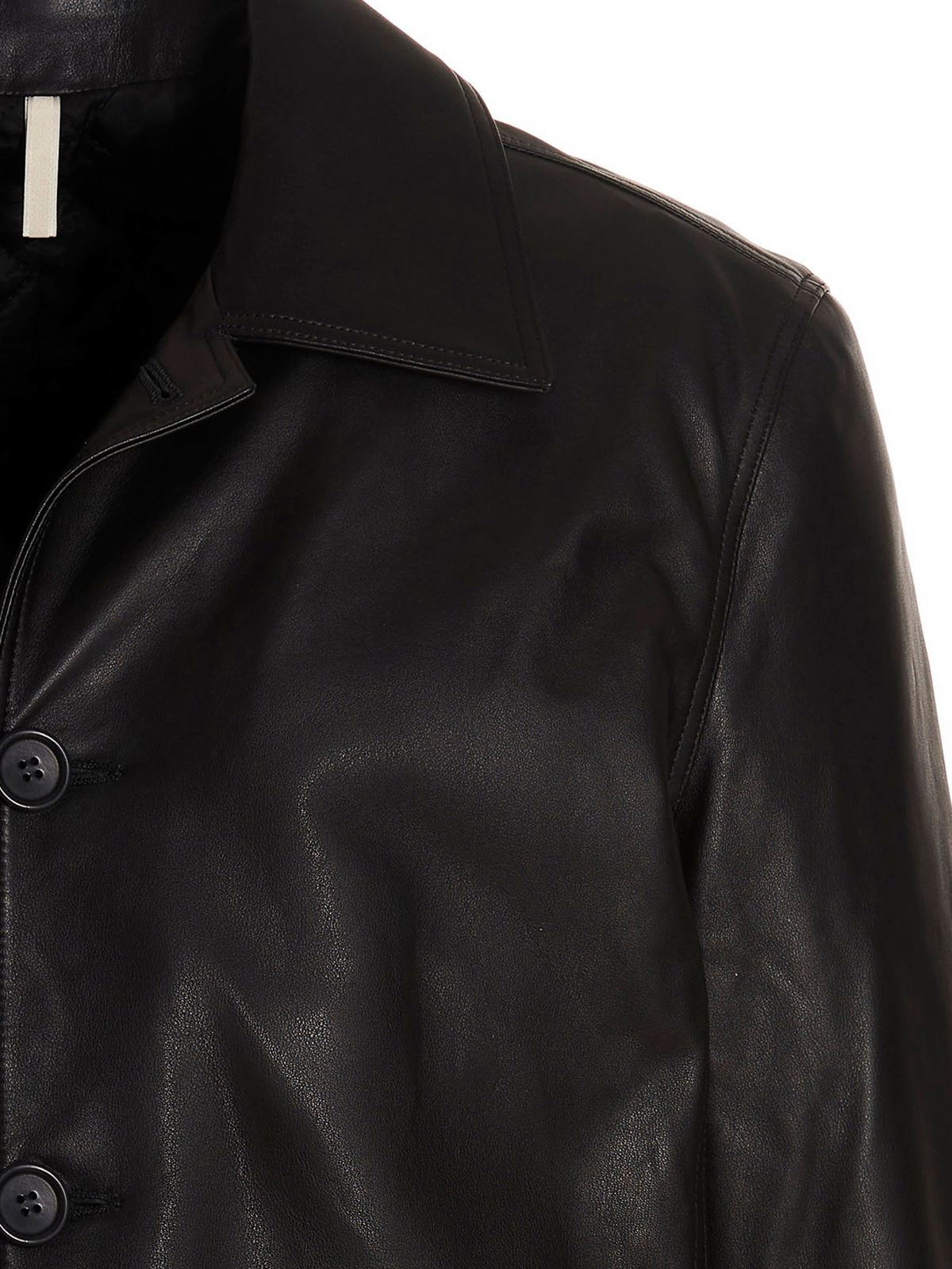 Sunflower Leather coat - Black - Men|6009999 | thebs.com