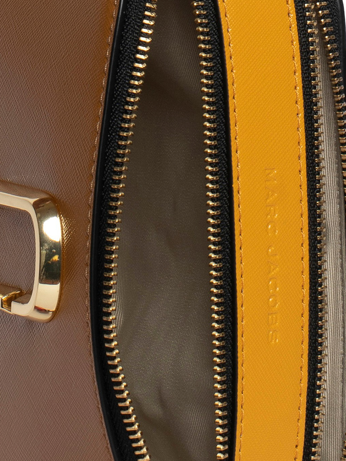 Marc Jacobs Yellow 'the Colorblock Snapshot' Bag in Black