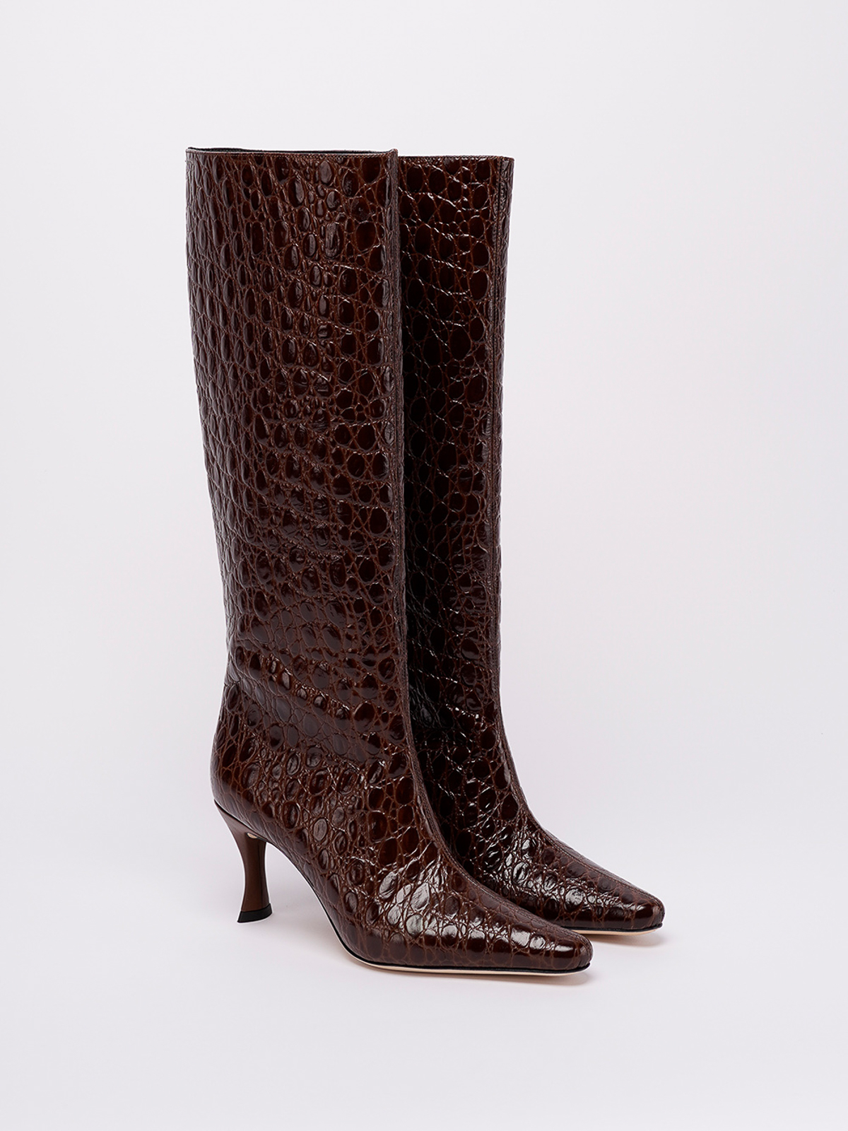 By Far Stevie 42 croco boots