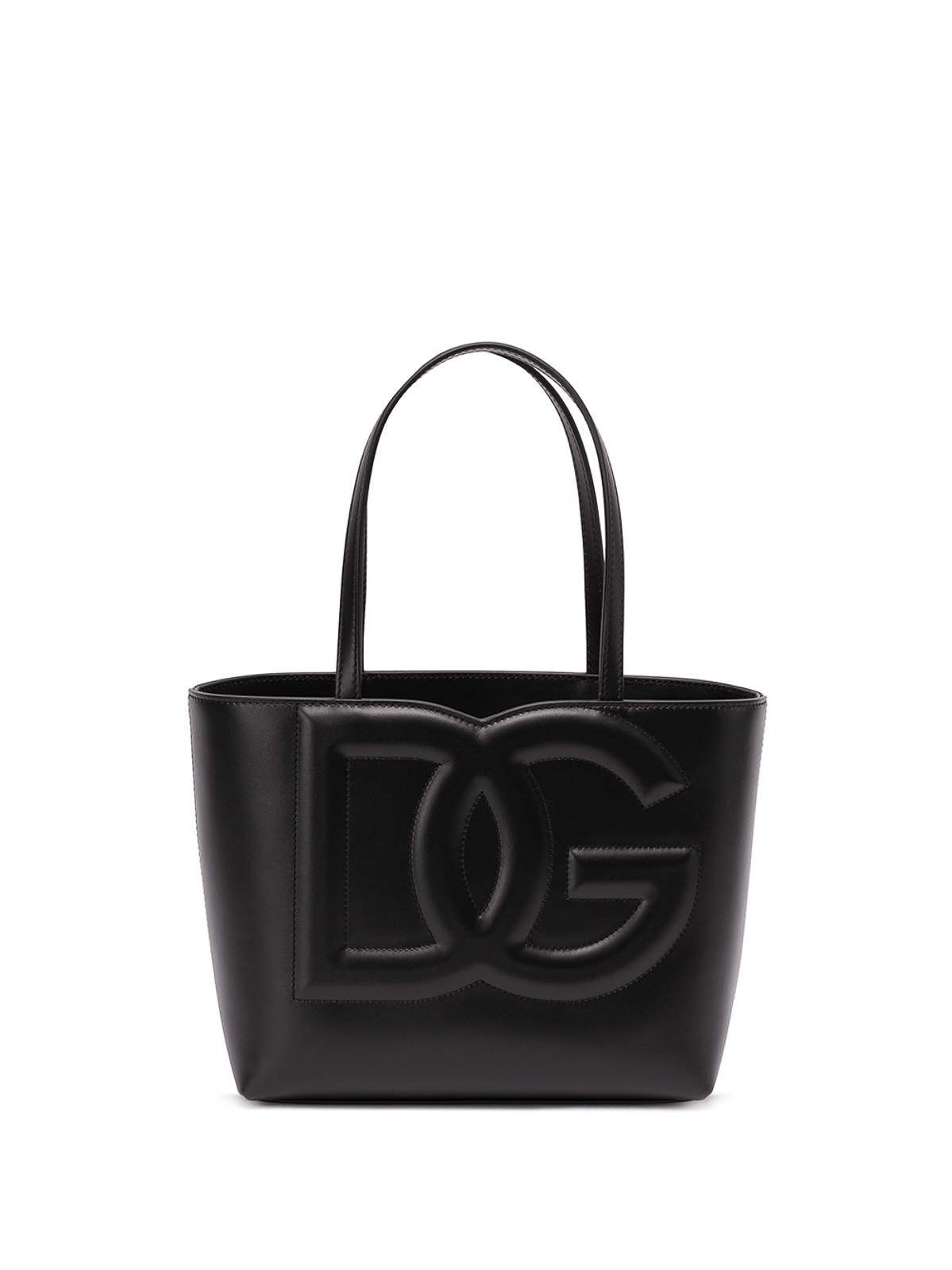 Dolce & Gabbana Logo Tote In Black