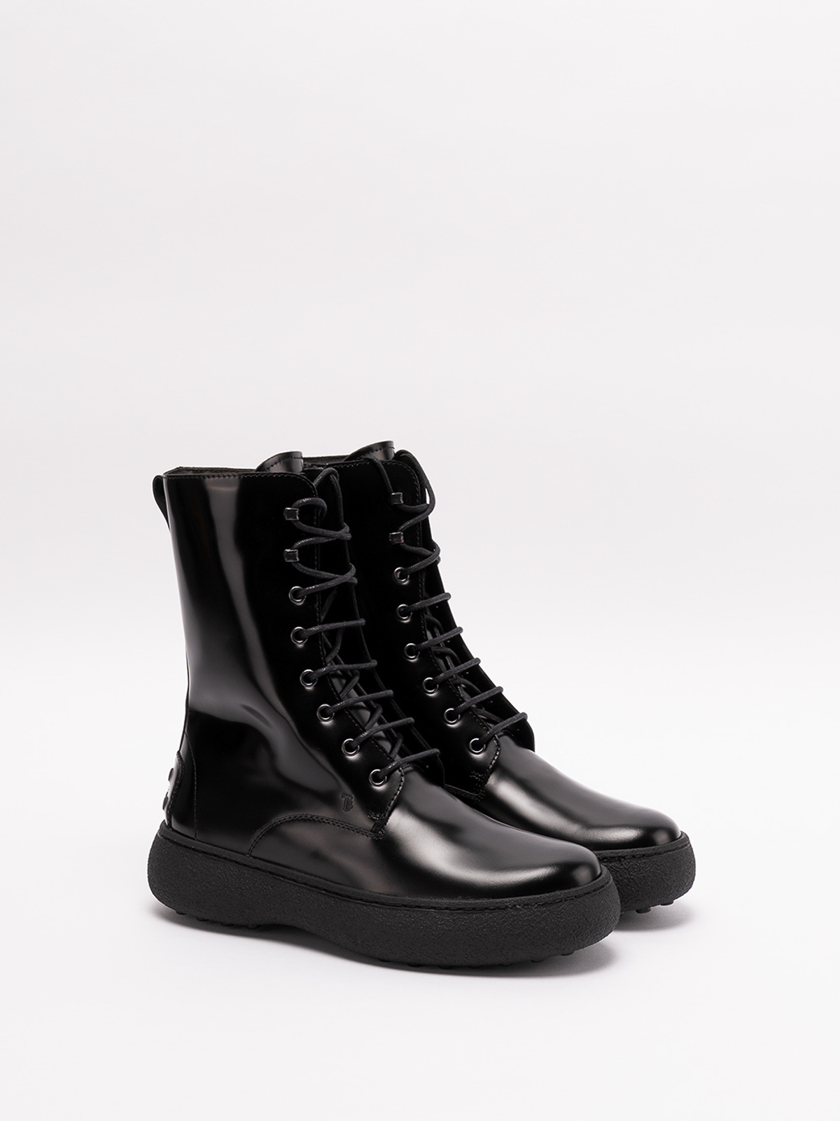 Shop Tod's Winter Gommini Ankle Boots In Negro