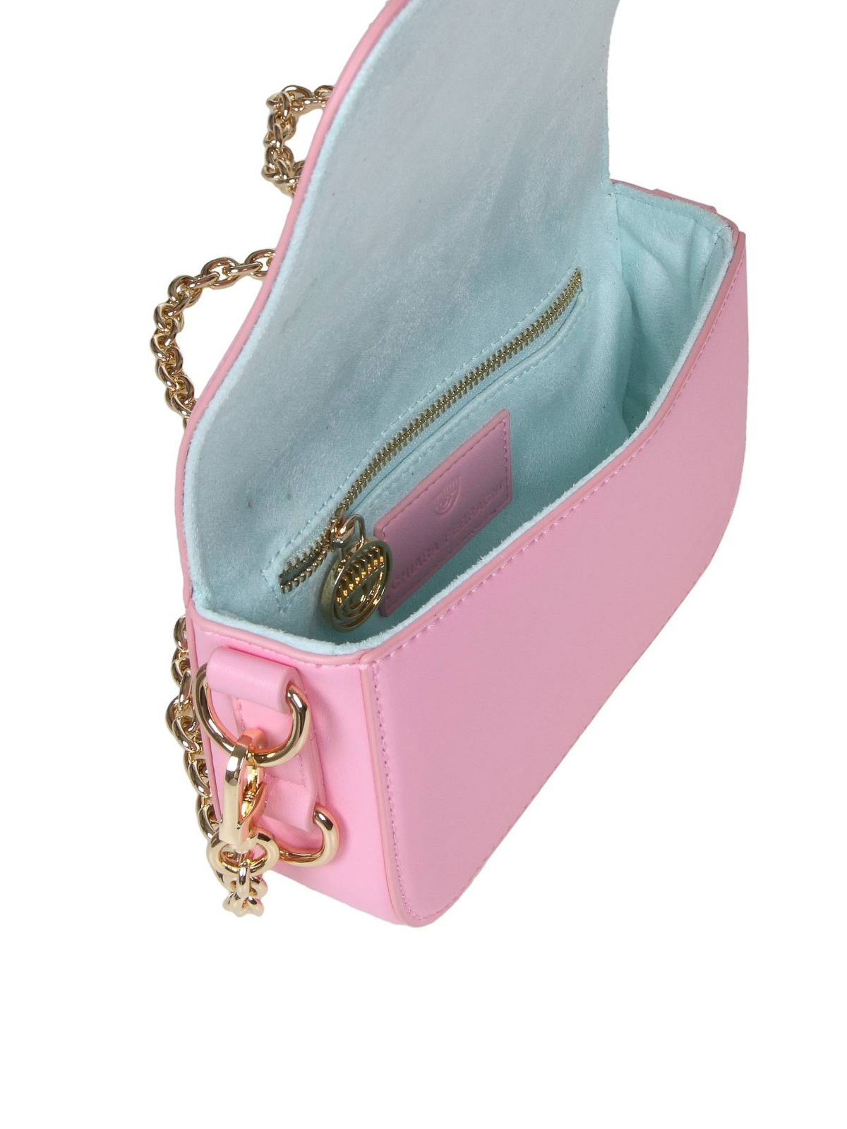 NEW Chiara Ferragni Wallet EYELIKE BAGS Female Pink