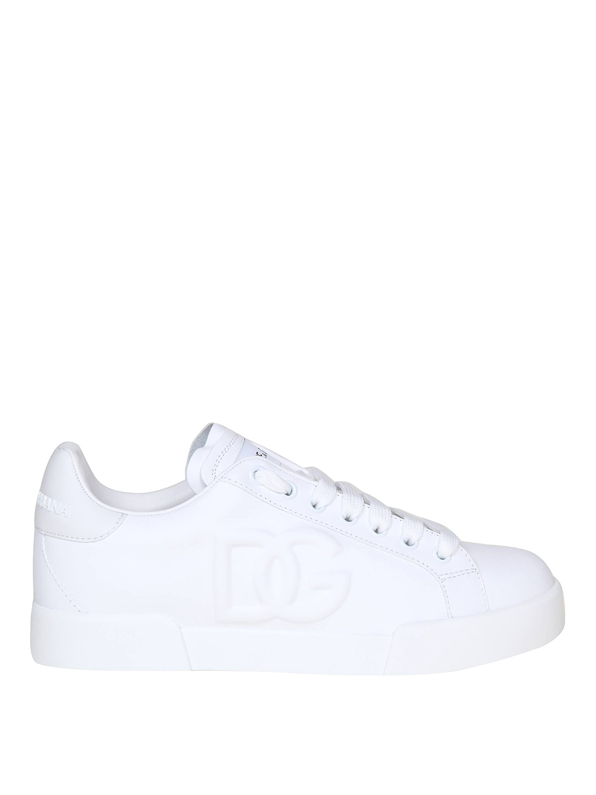 Dolce & Gabbana Portofino Sneakers In Blanco