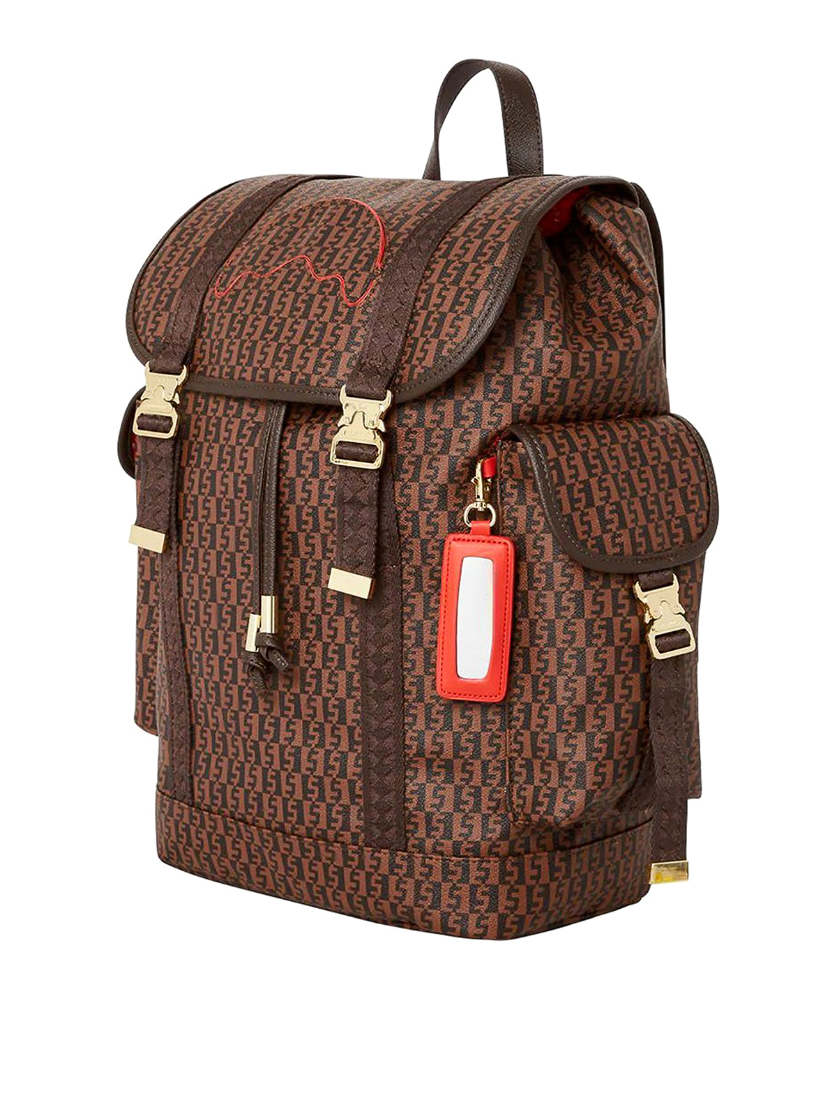 Brown Sprayground Backpacks for Men for sale
