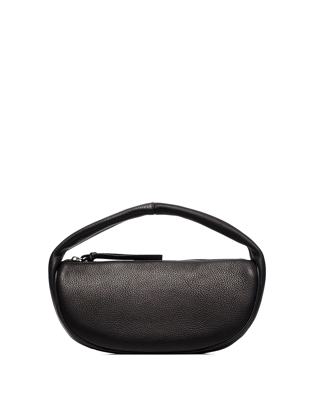 By Far Cush leather shoulder bag Black Women 21CRCSHSBLFLTMED
