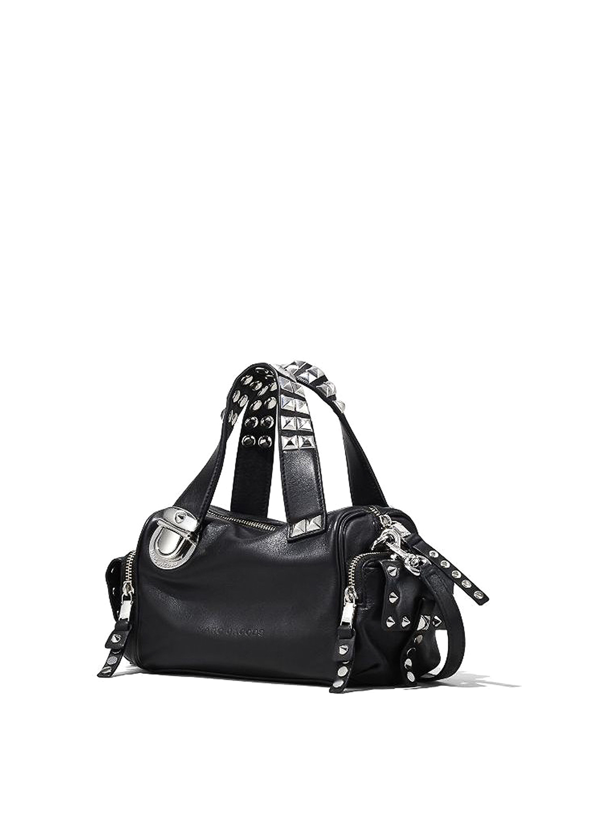 Bowling bags Marc Jacobs - Leather studded bowling bag