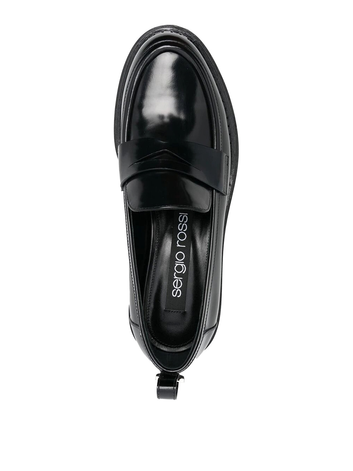 Shop Sergio Rossi Joan Loafers In Negro