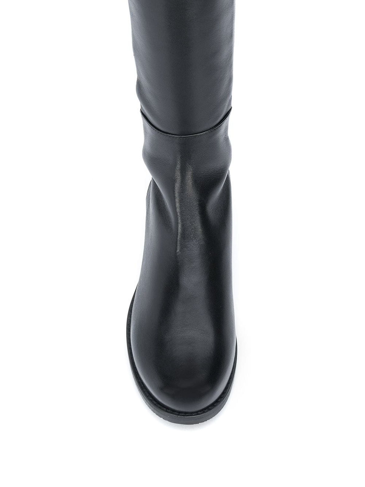 Shop Stuart Weitzman Halfnhalf Boots In Black