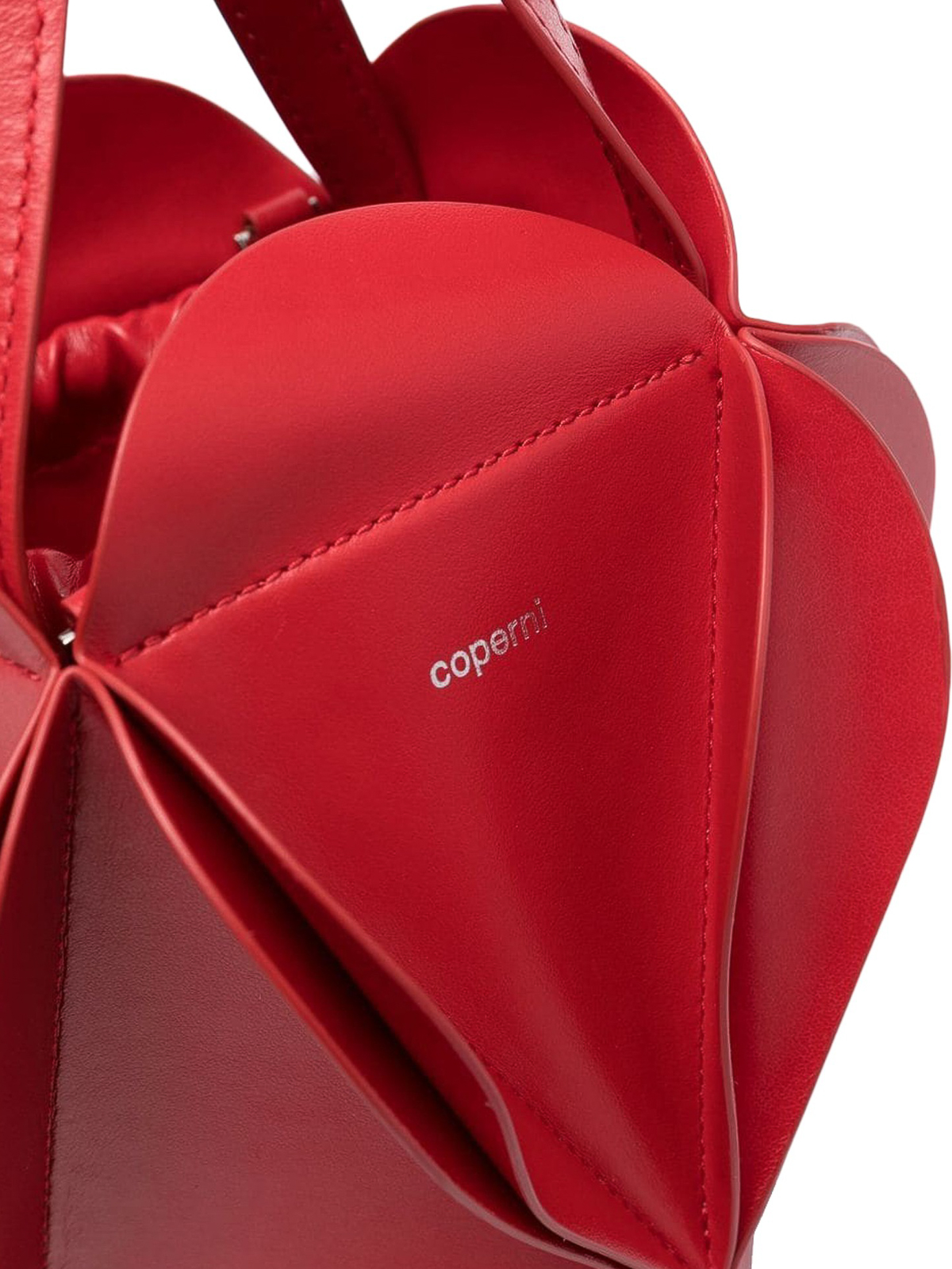 Coperni Mini origami bucket bag - Red - Women