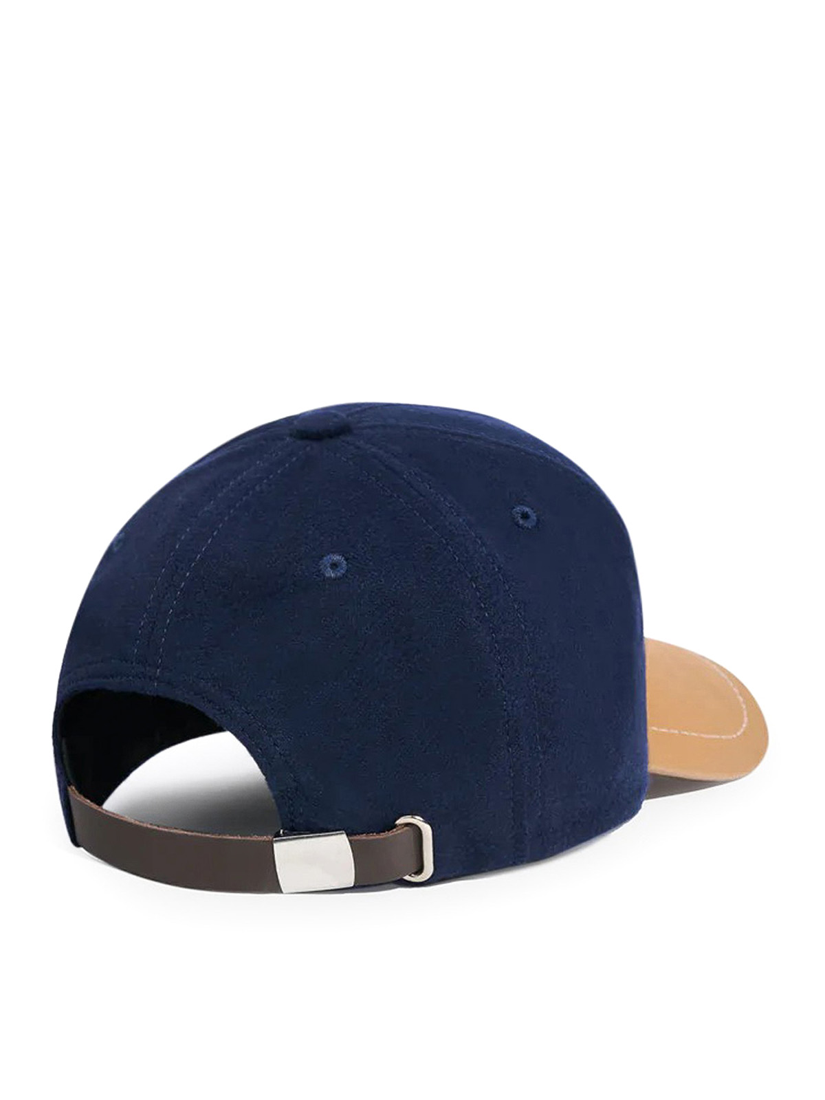 Jil SANDER+ Wool Baseball Cap Men's Navy Blue | Vitkac