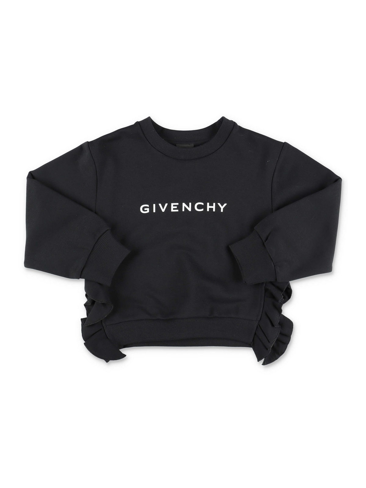 Black Cotton Sweatshirt by Givenchy on Sale