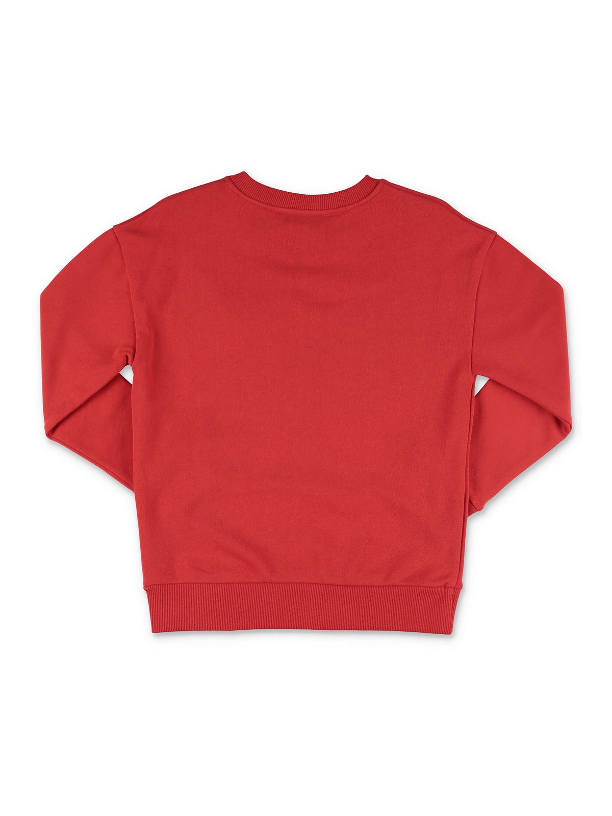 Balmain Red cotton sweatshirt Red Boys 6R4O10Z00014140