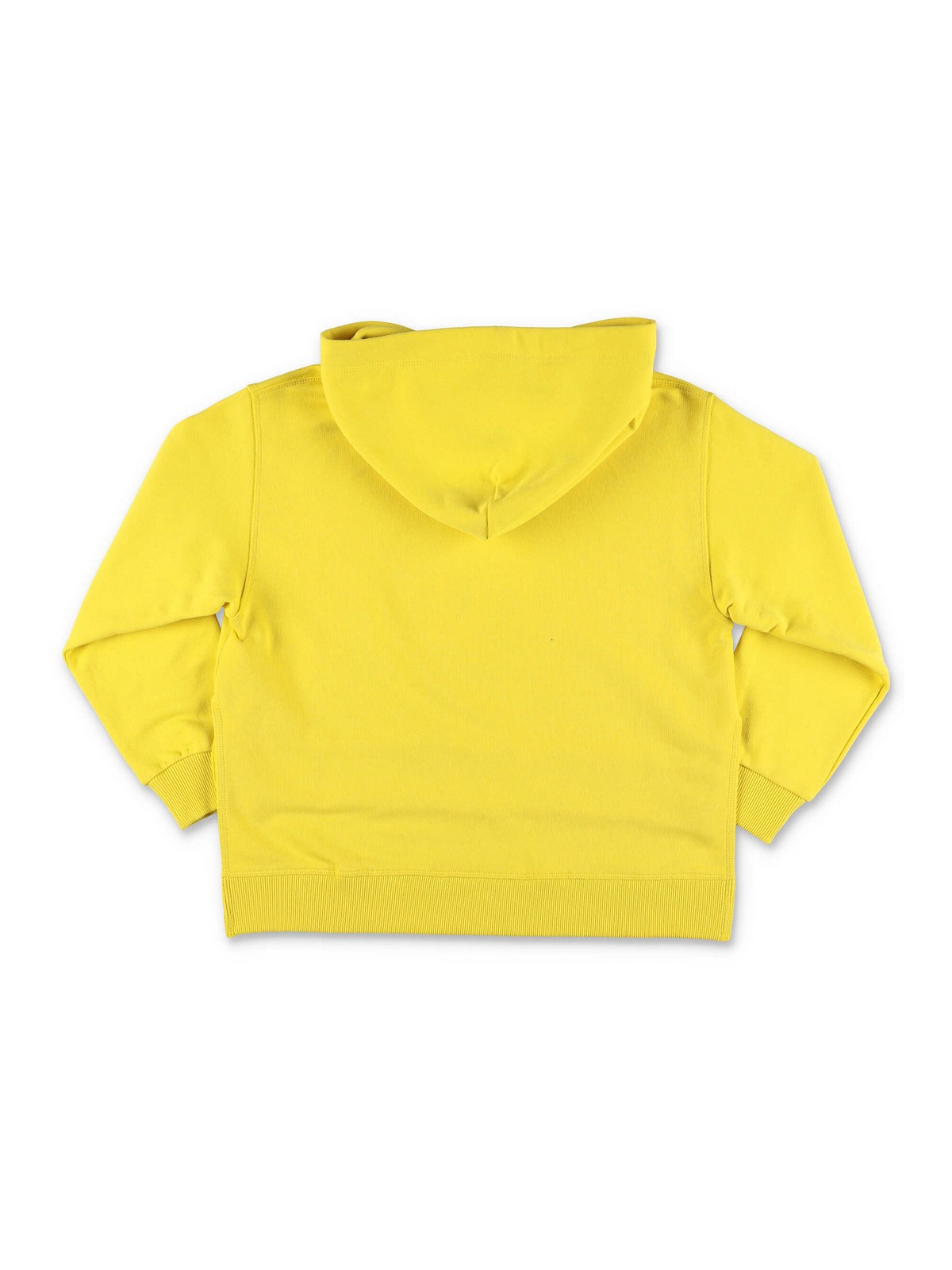 MM6 Maison Margiela Yellow cotton hoodie - Boys|M60236MM007M62000