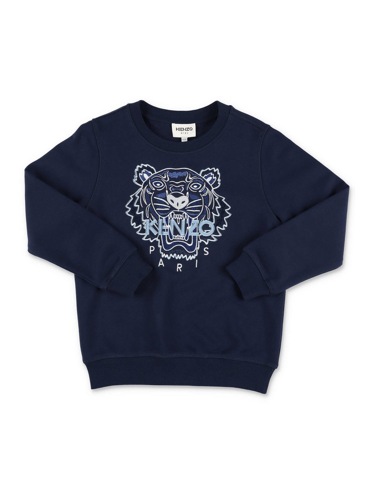 Sweatshirts - Tiger navy blue cotton sweatshirt -