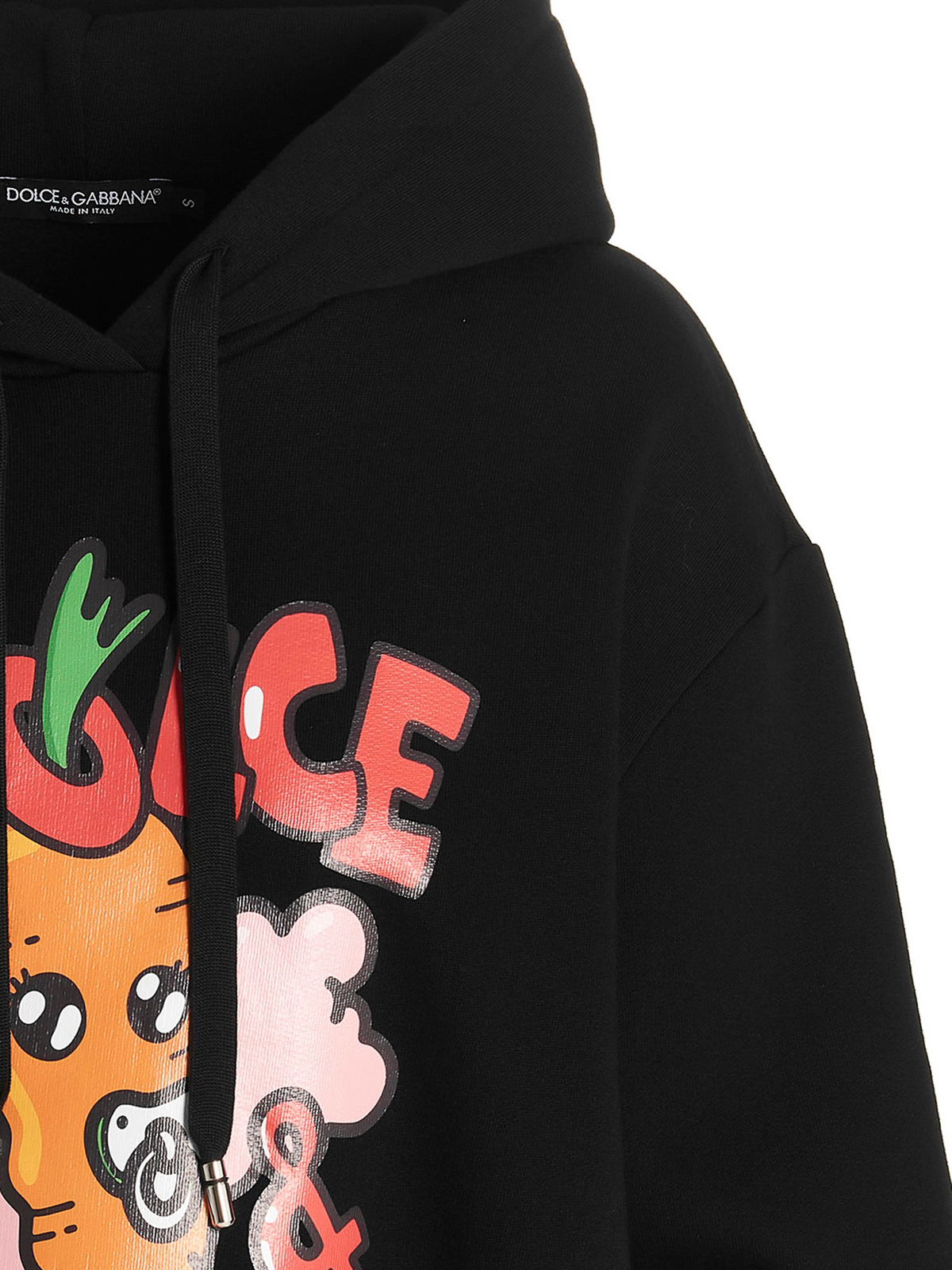 Shop Dolce & Gabbana Printed Sweatshirt In Negro