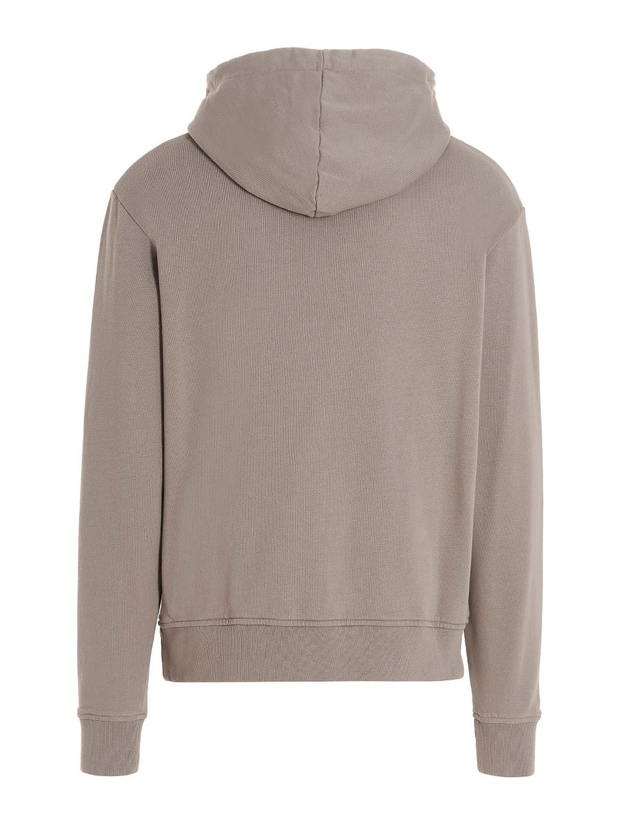 424 Logo embroidery hoodie - Grey - Men|33424M311RX22655095