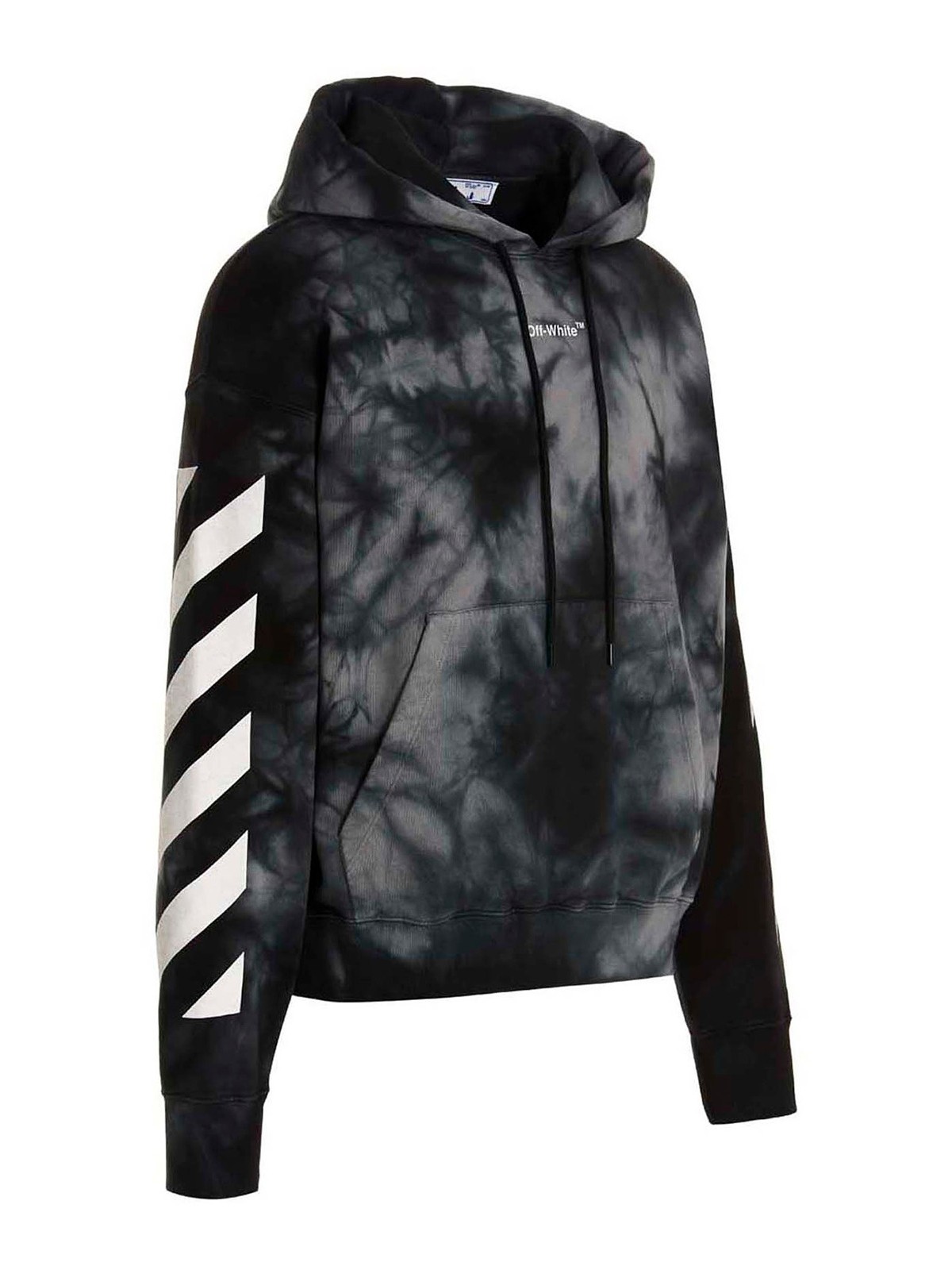 Off white clearance black diag hoodie