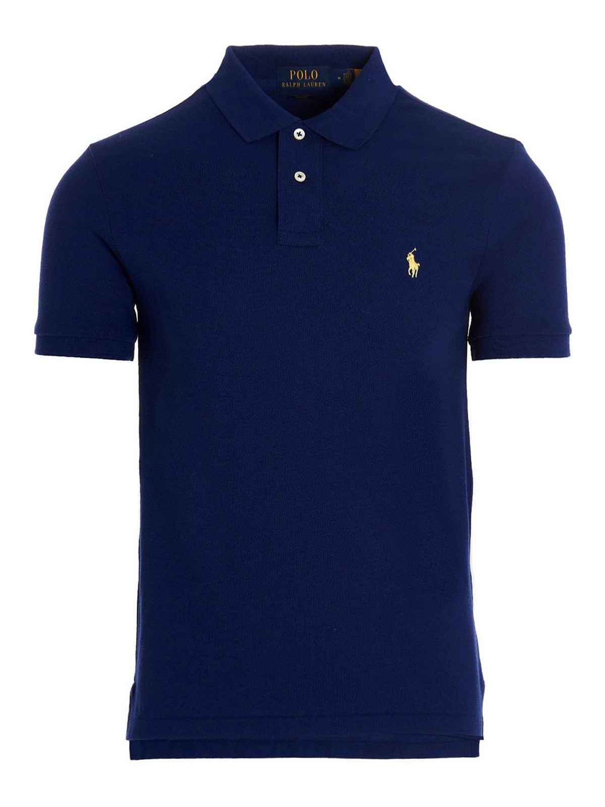 Shop Polo Ralph Lauren Cavallino Polo Shirt In Blue