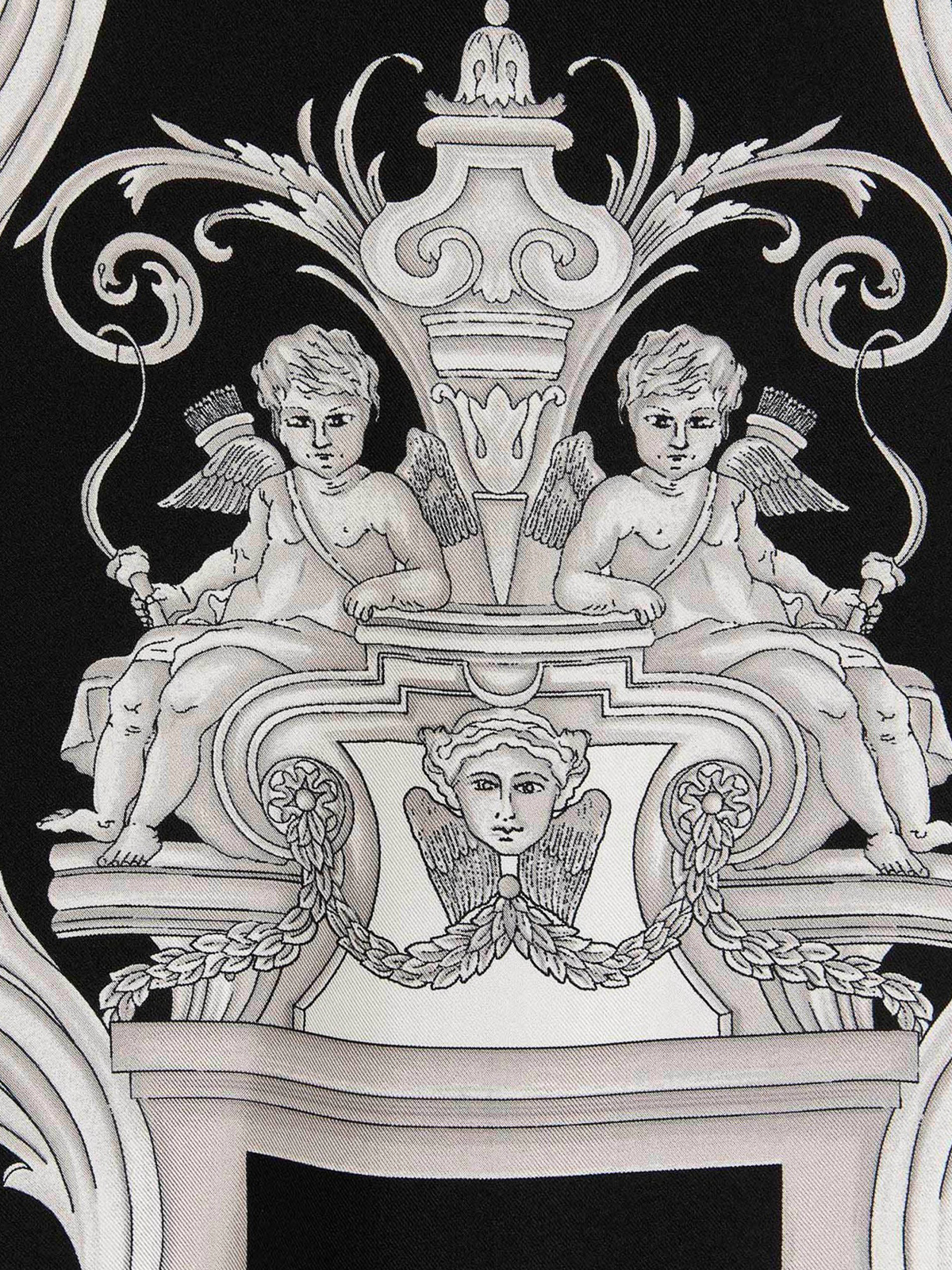 Versace Silver Baroque shirt - White - Men | 10053761A044505B040