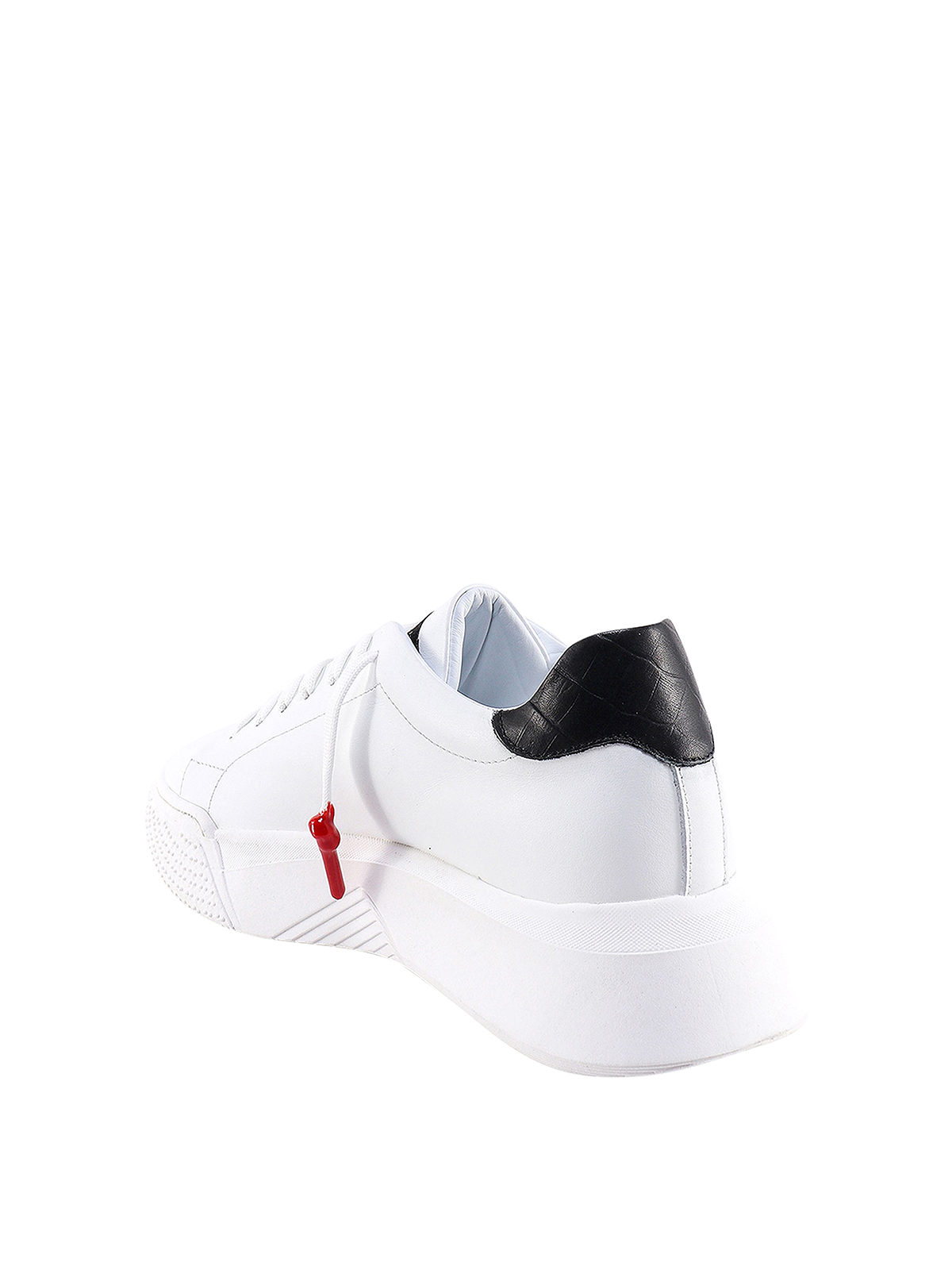 Shop Giuliano Galiano Nemesis 2 Sneakers In White