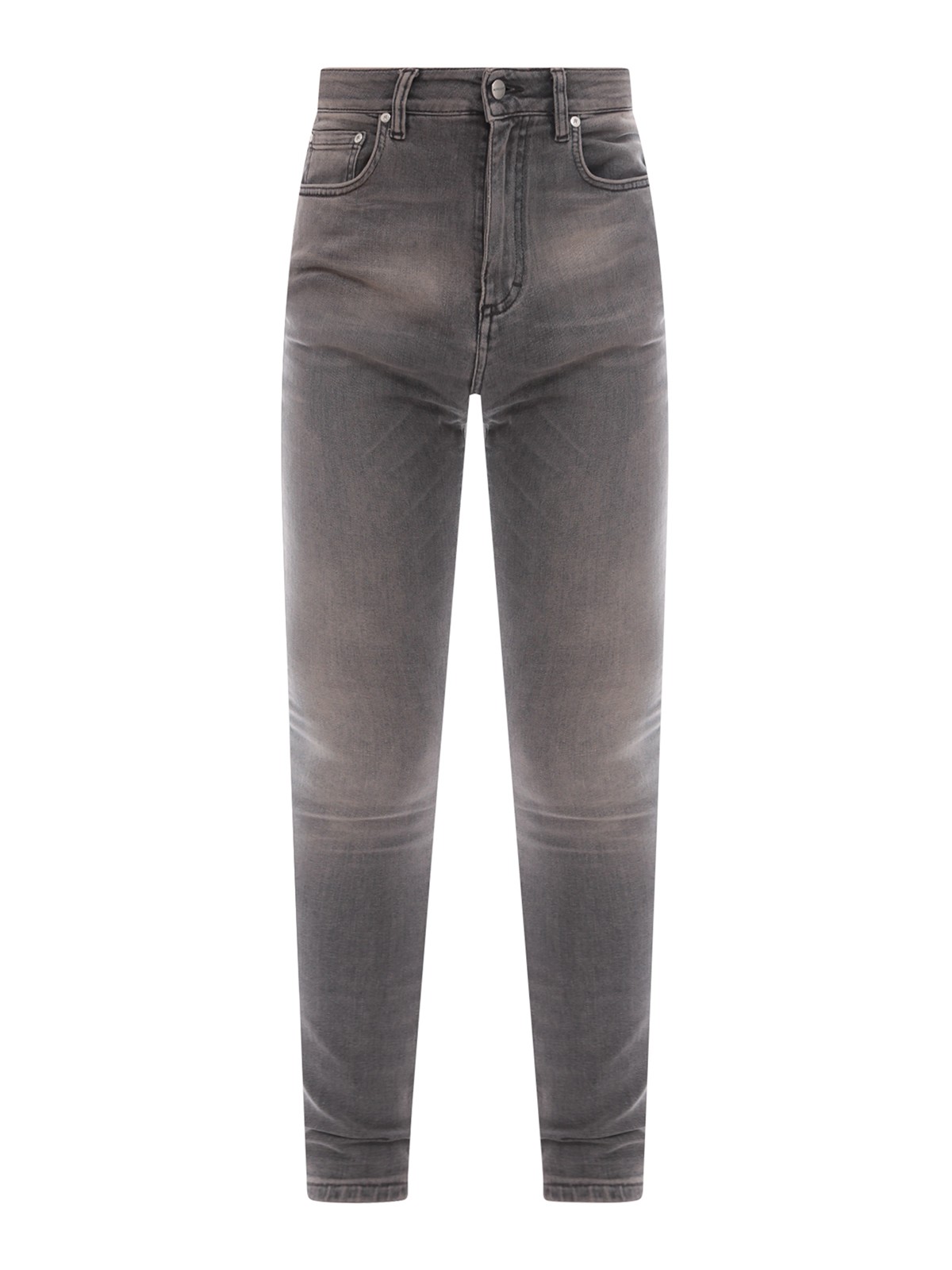 Shop Represent Cotton Jeans In Grey