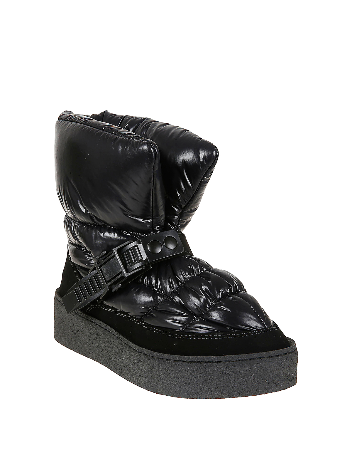 Shop Khrisjoy Puff Ankle Boots In Negro