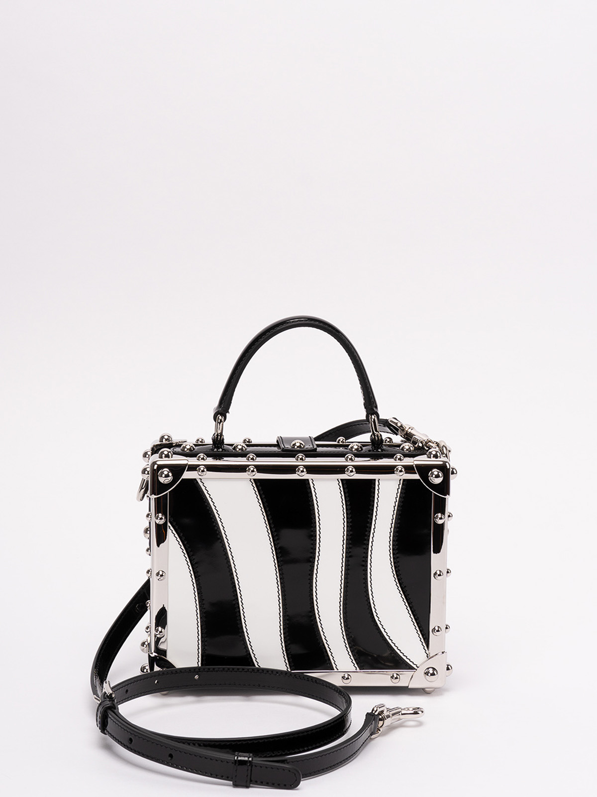 Dolce & Gabbana Zebra Dolce Box bag - Black|BB5970AA46489697